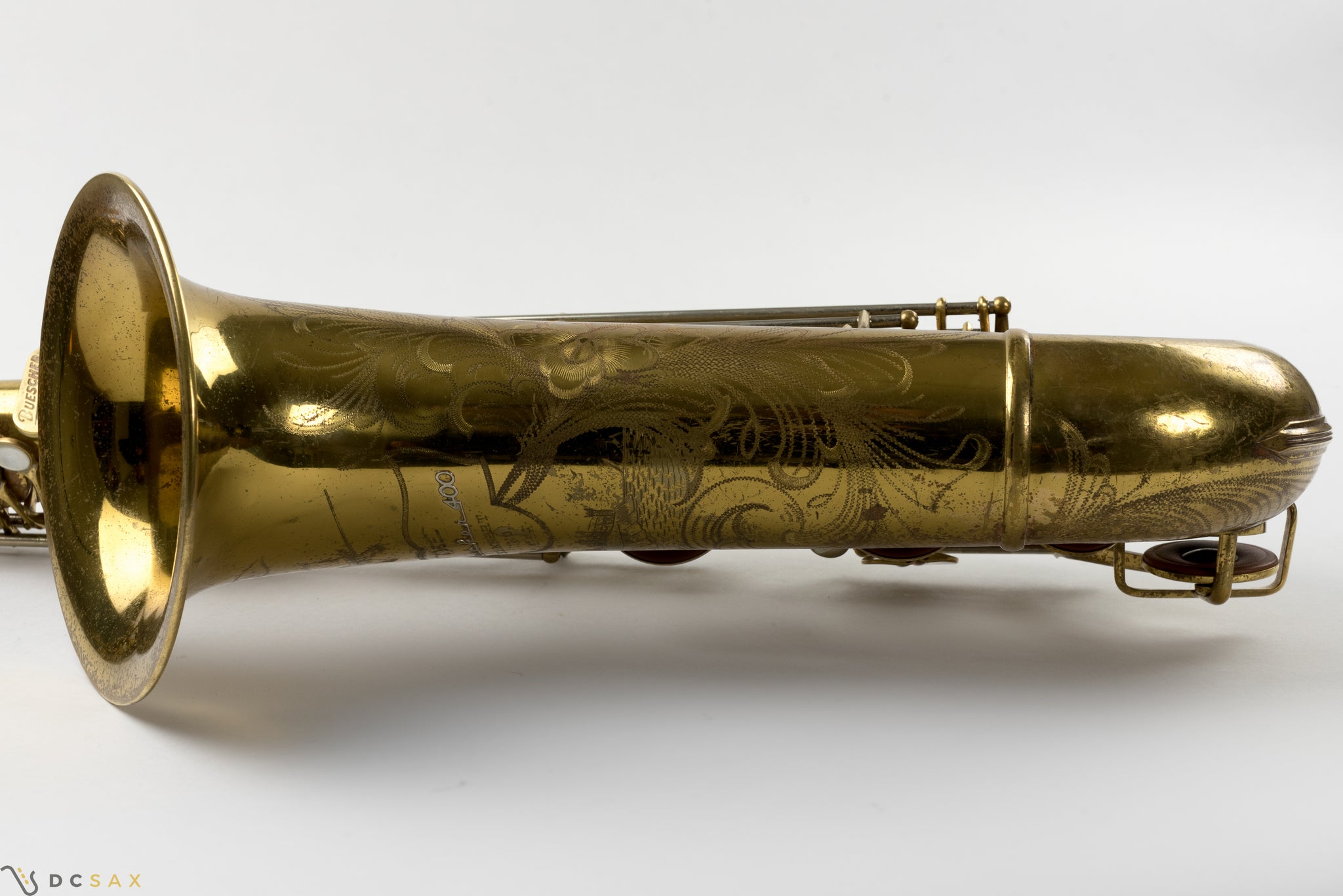 1949 Buescher 400 Top Hat and Cane Tenor Saxophone, Fresh Overhaul, Original Lacquer, Video