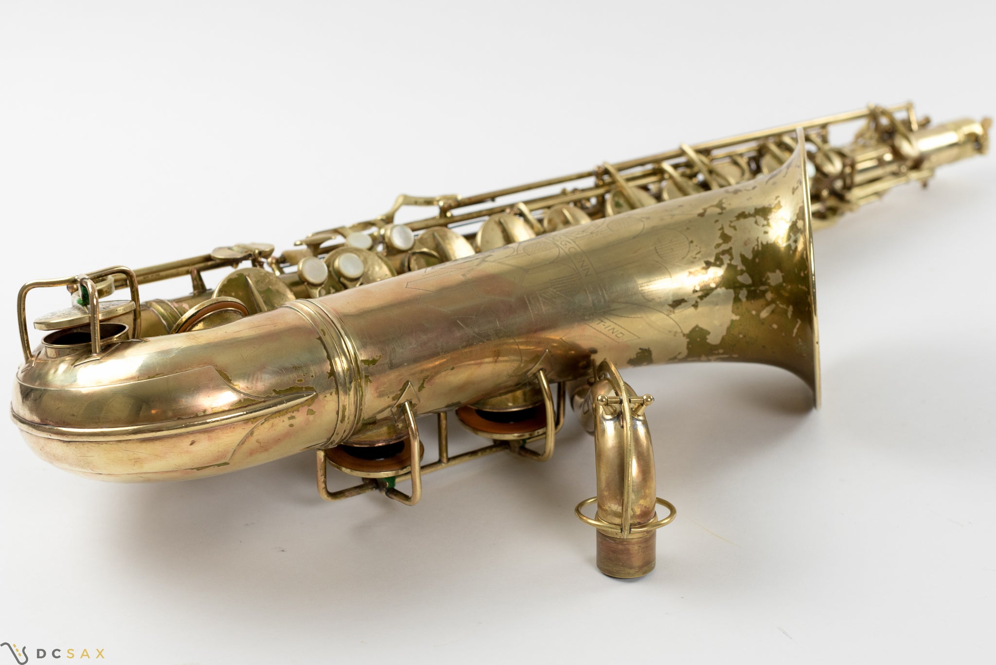 1941 Conn 10M Tenor Saxophone ORIGINAL LACQUER, ROLLED TONE HOLES