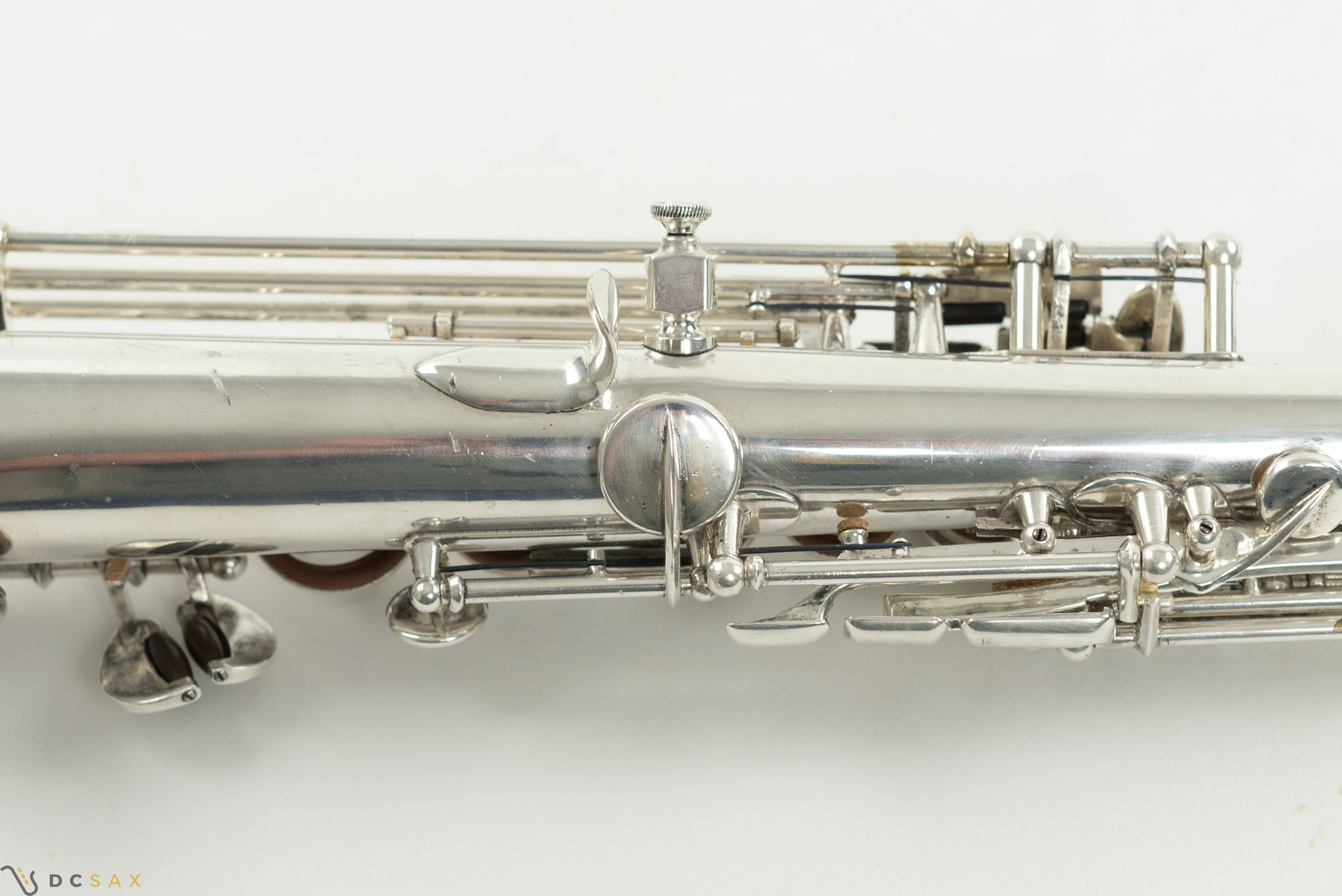 86,xxx Selmer Mark VI Soprano Saxophone, 99% Original Silver Plated, High F#, Overhauled