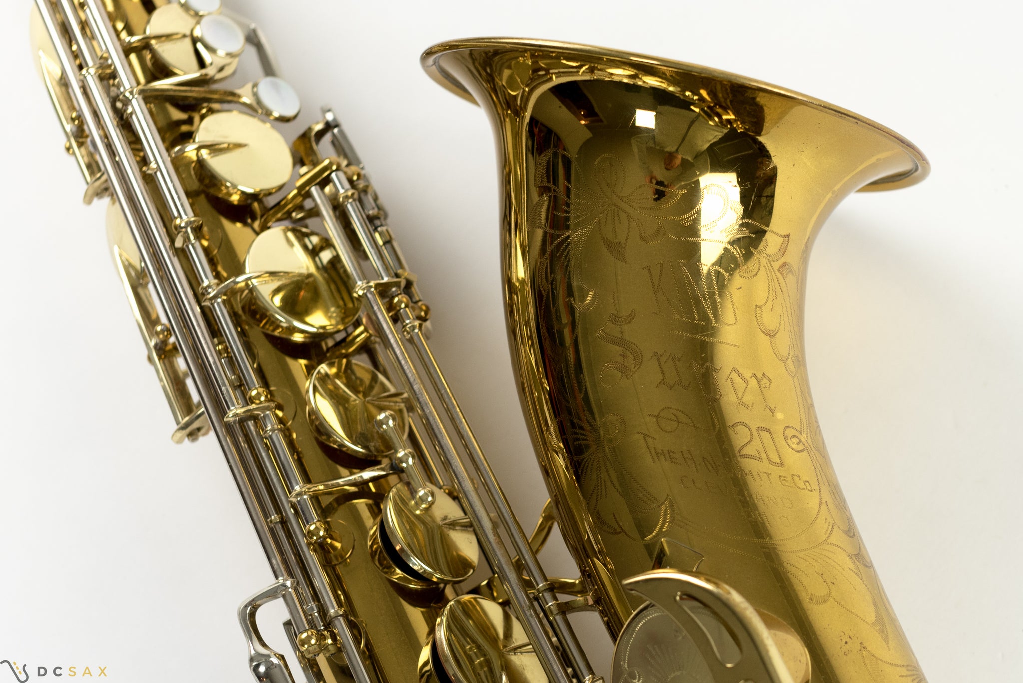 King Super 20 Tenor Saxophone, 99%+ Original Lacquer, Cleveland Era, Video