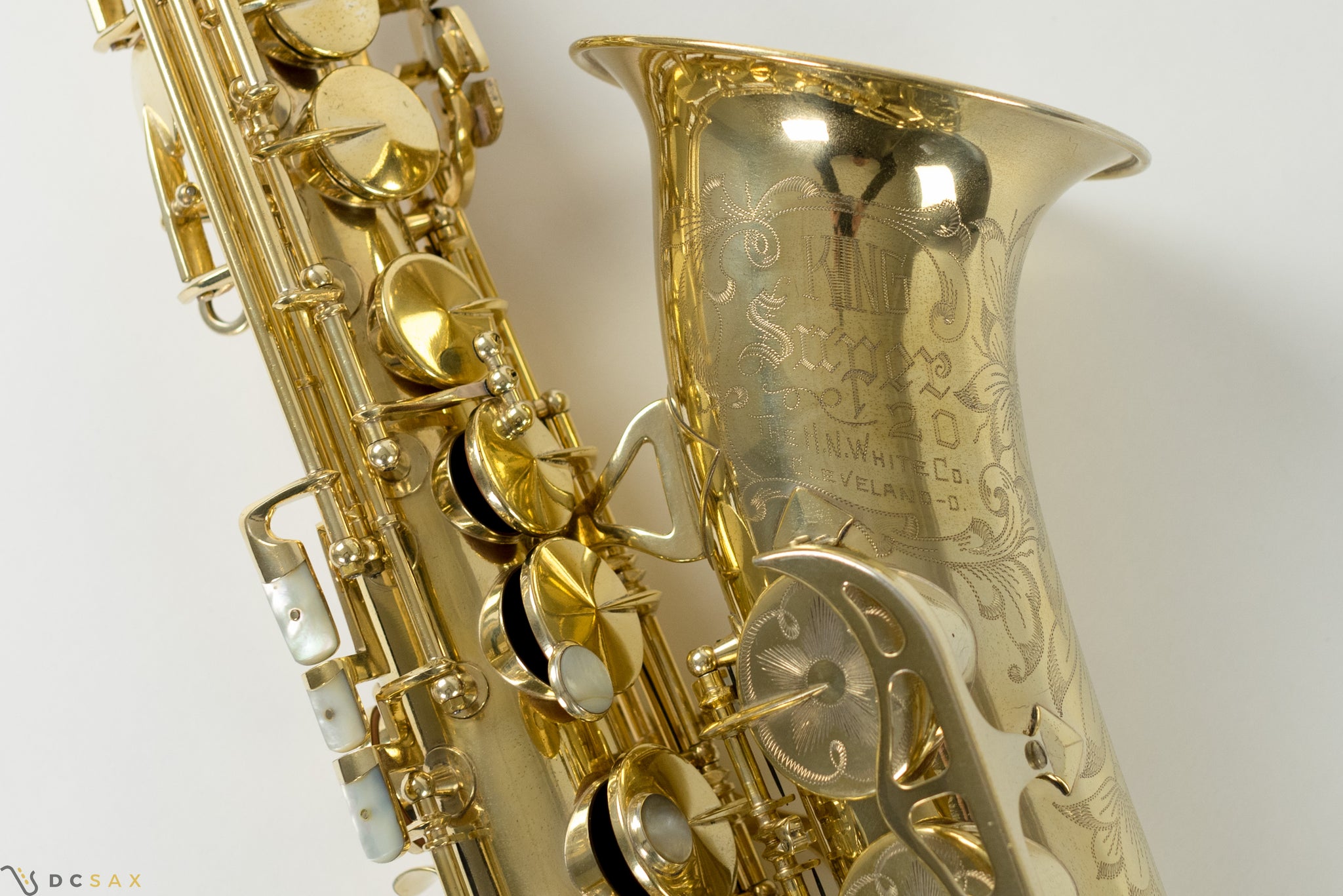 Gold Plated King Super 20 Alto Saxophone, Full Pearls, 297,xxx, Charlie Parker S/N