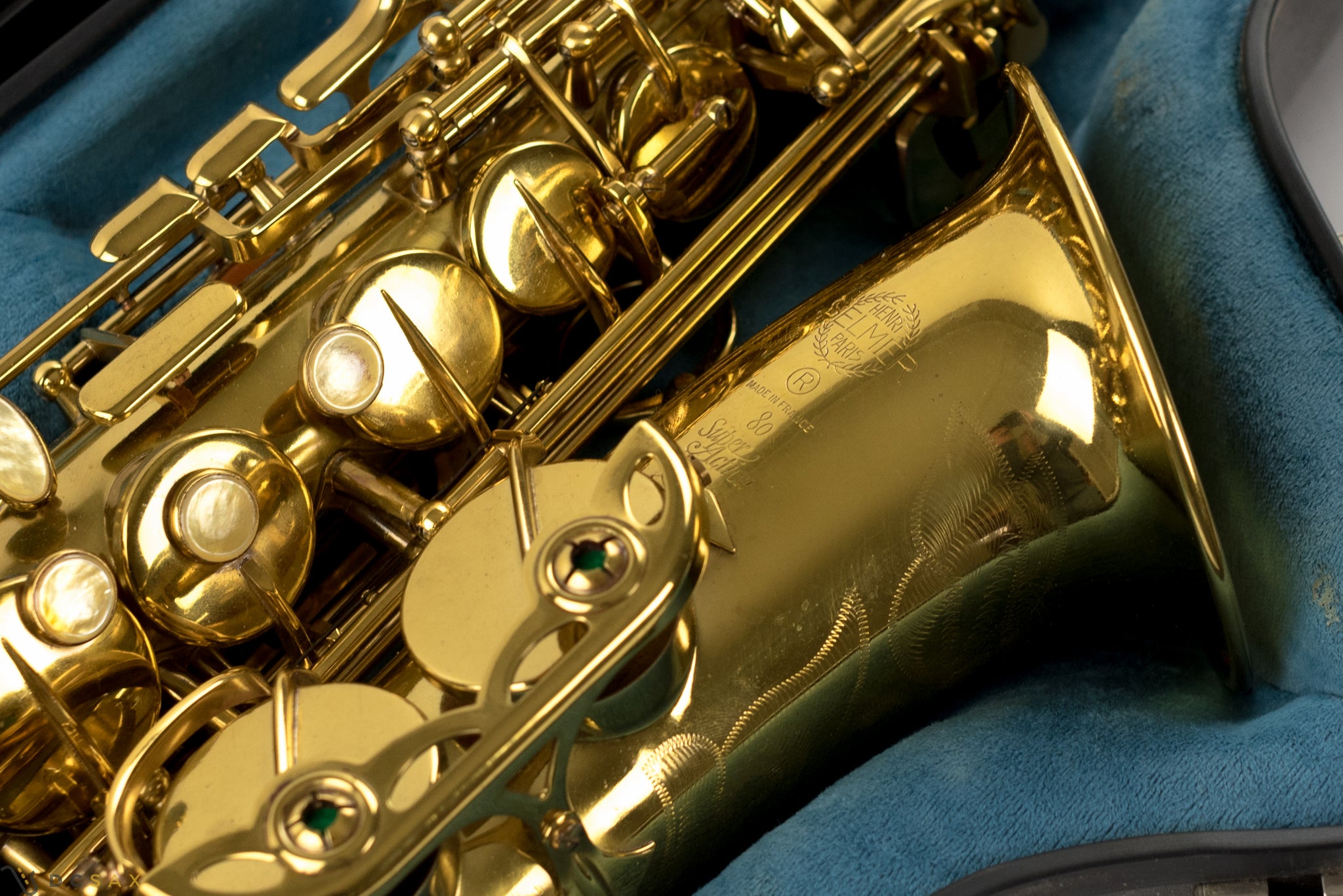 Selmer Super Action 80 Alto Saxophone, Just Serviced