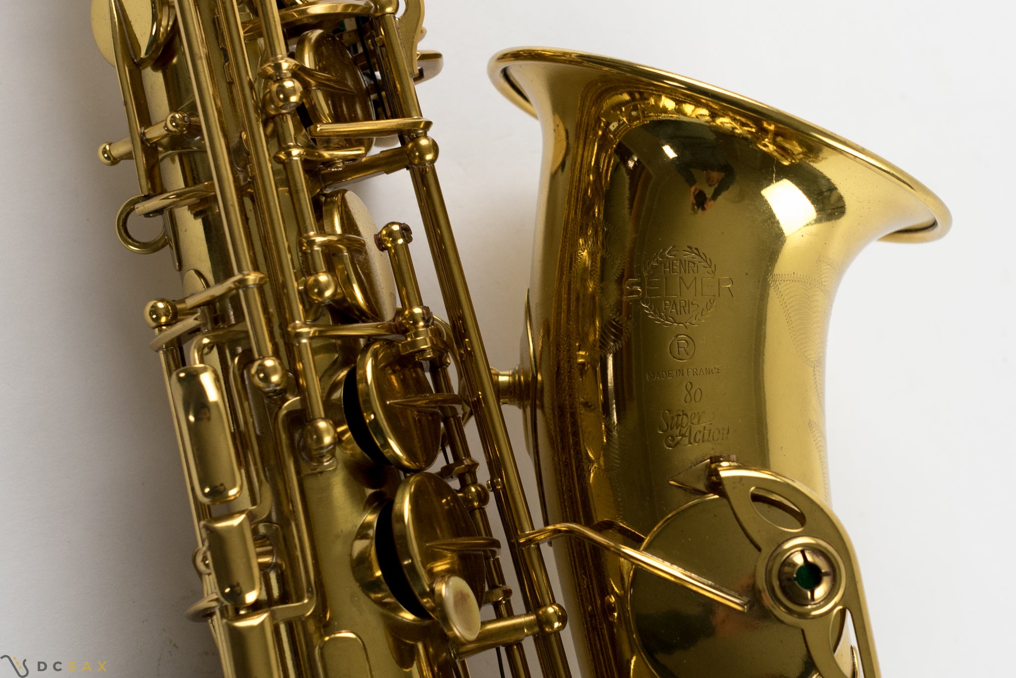 Selmer Super Action 80 Alto Saxophone, Just Serviced