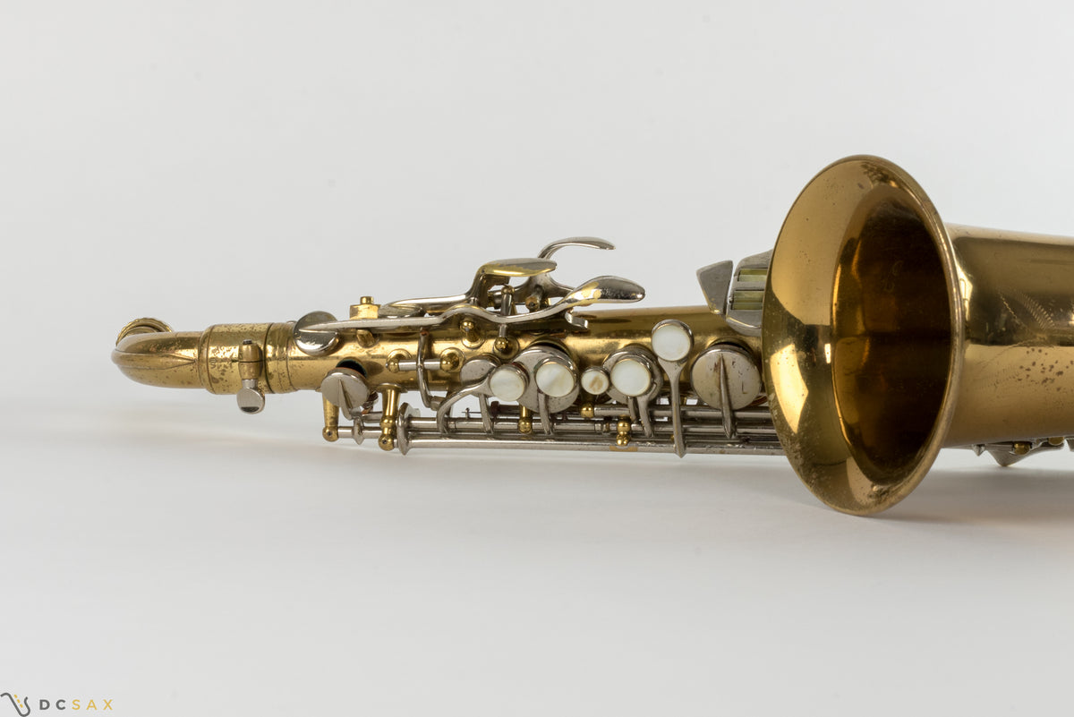 1941년식 콘(Conn) 6M VIII 알토 색소폰, 롤톤 홀(Rolled Tone Holes), 점검 완료, 영상 포함