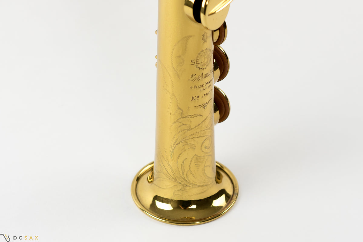 1958 79,xxx Selmer Mark VI Soprano Saxophone, Original American Engraving