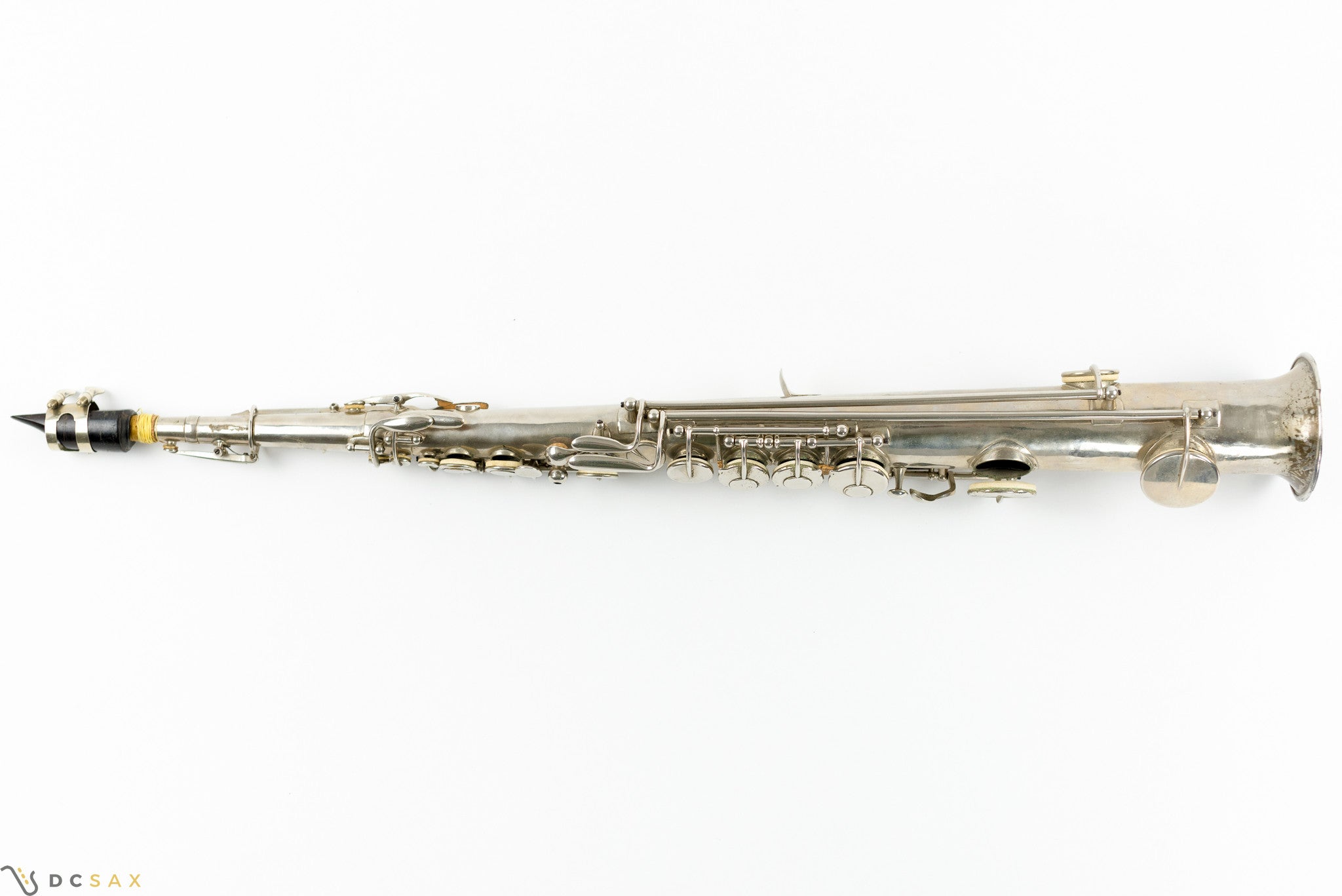 1857 Adolphe Sax Soprano Saxophone With Original Adolphe Sax Mouthpiece