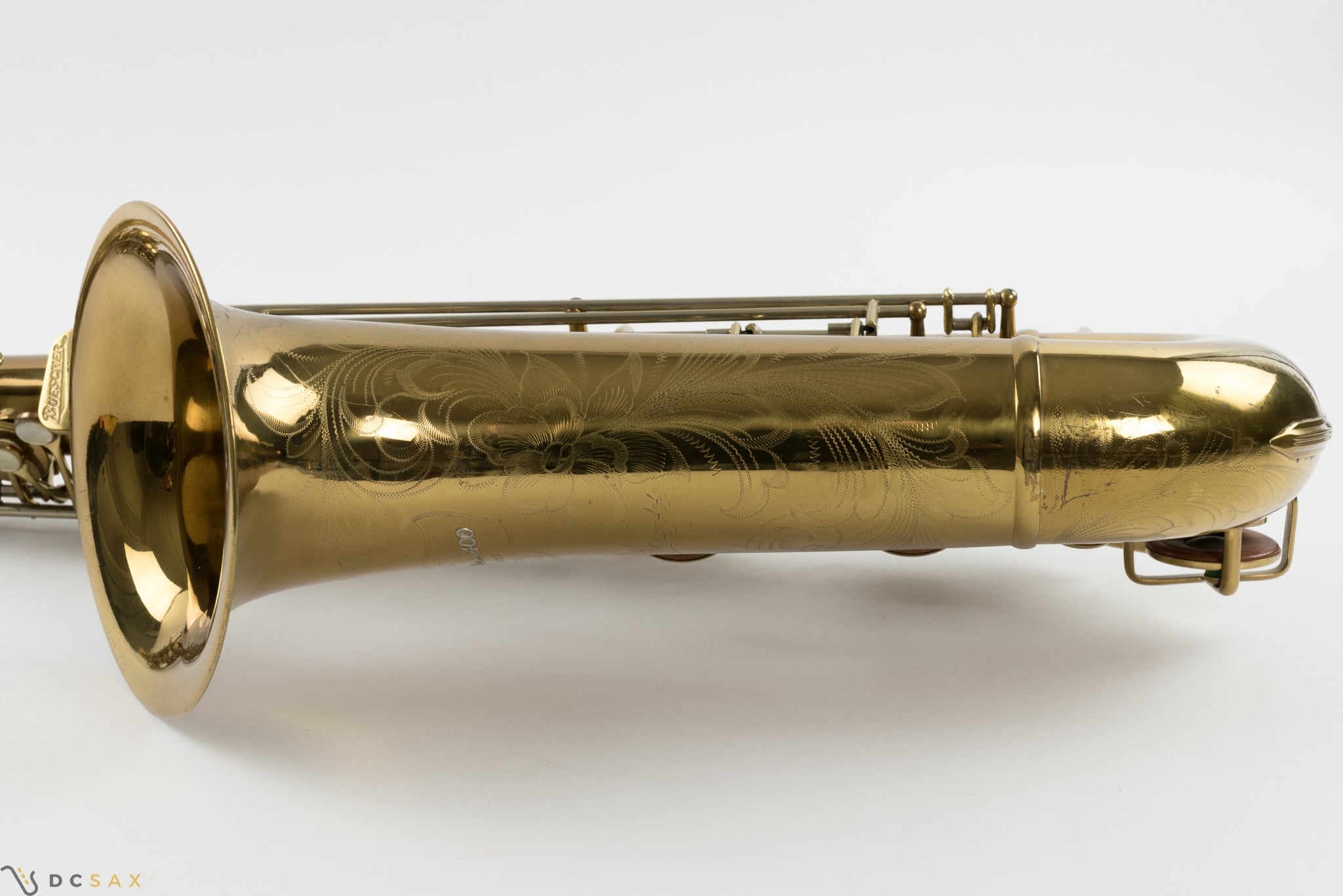 Buescher 400 Top Hat and Cane Tenor Saxophone, Near Mint, Original Lacquer