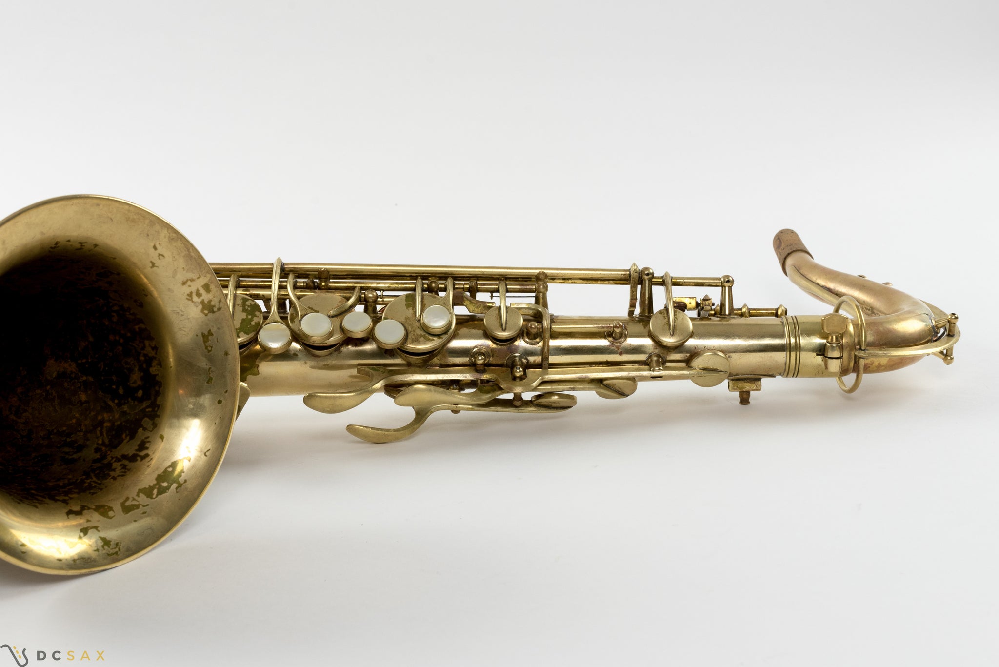 1941 Conn 10M Tenor Saxophone ORIGINAL LACQUER, ROLLED TONE HOLES