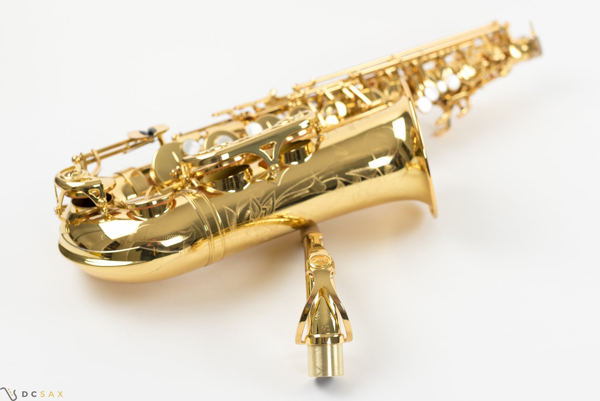 Yamaha Custom 875EX Alto Saxophone With Bam Cabine Case, V1 Neck