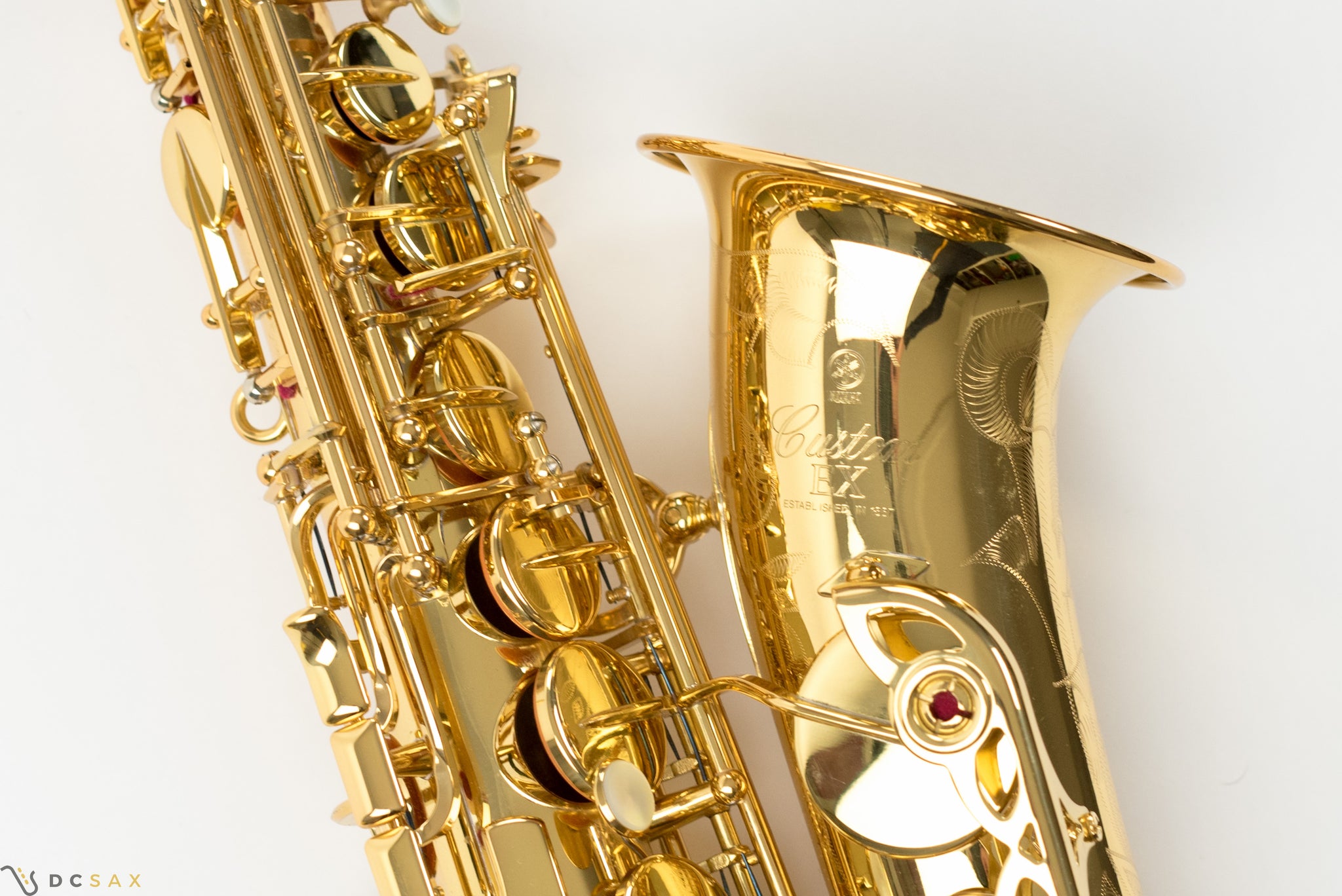 Yamaha Custom 875EX Alto Saxophone With Bam Cabine Case, V1 Neck