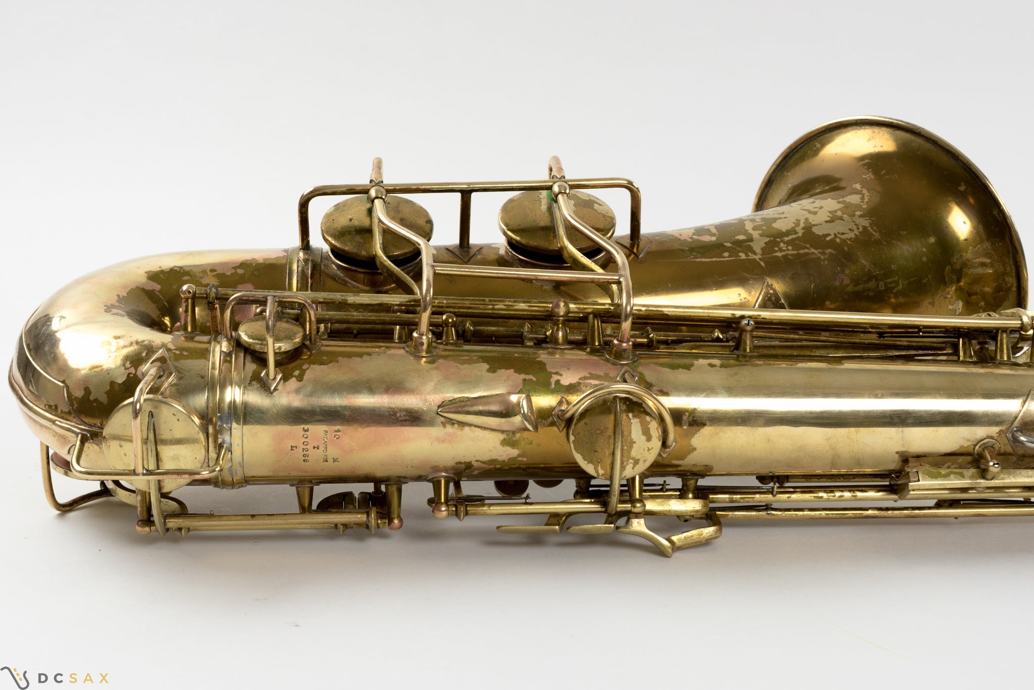 1941 Conn 10M Tenor Saxophone ORIGINAL LACQUER, ROLLED TONE HOLES