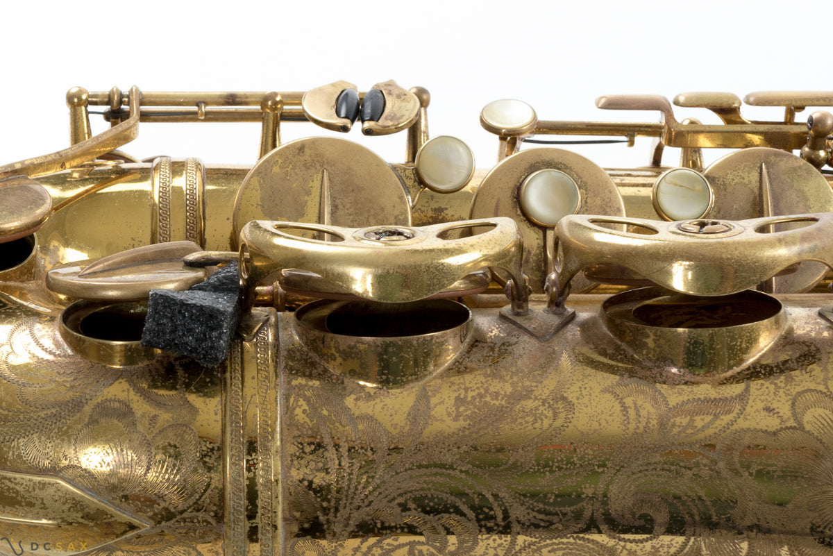 35,xxx番台 Selmer Super Balanced Action (SBA) テナーサックス、全タンポ交換済み、動画あり