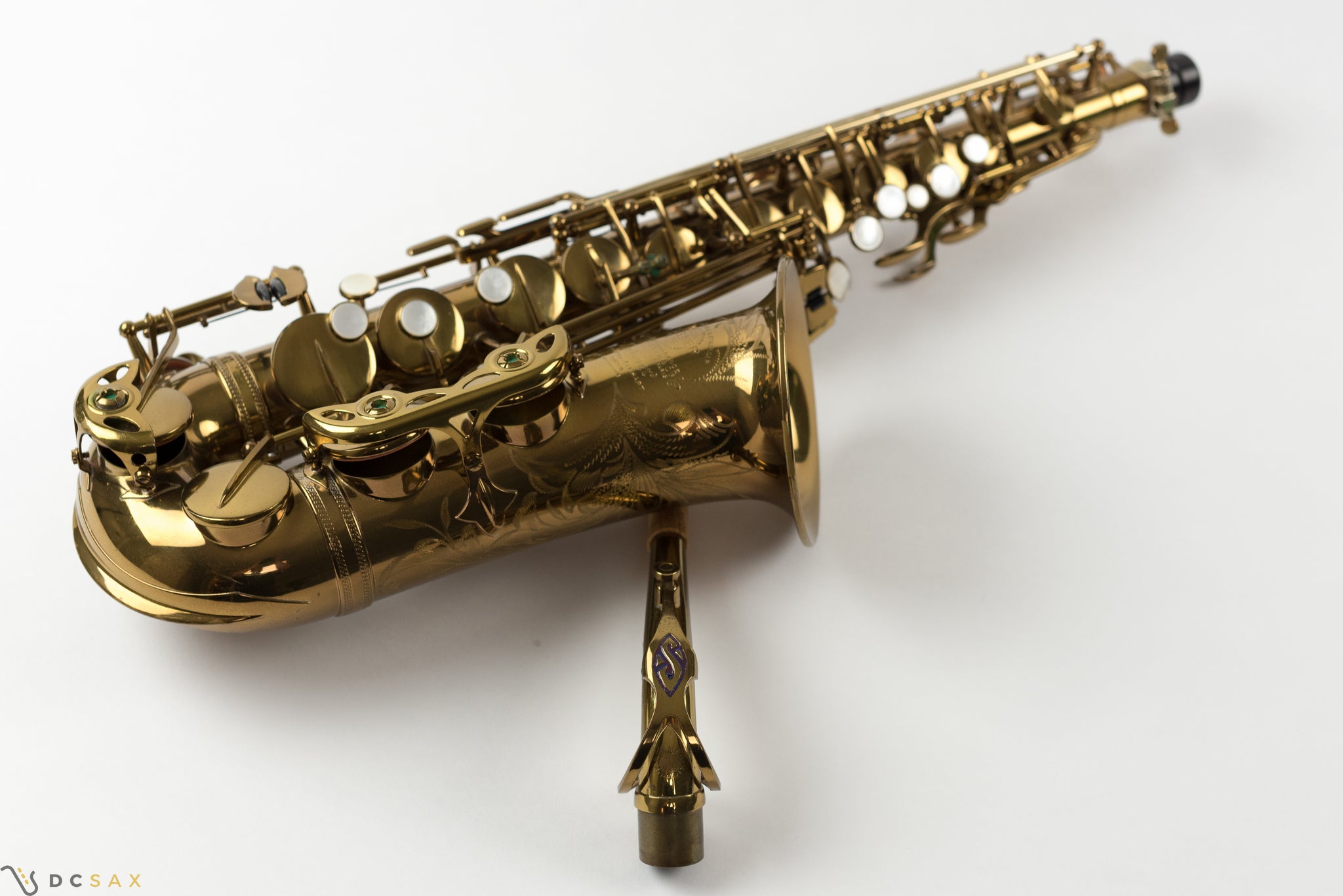 1955 63,xxx Selmer Mark VI Alto Saxophoe, 98% Original Lacquer, Near Mint
