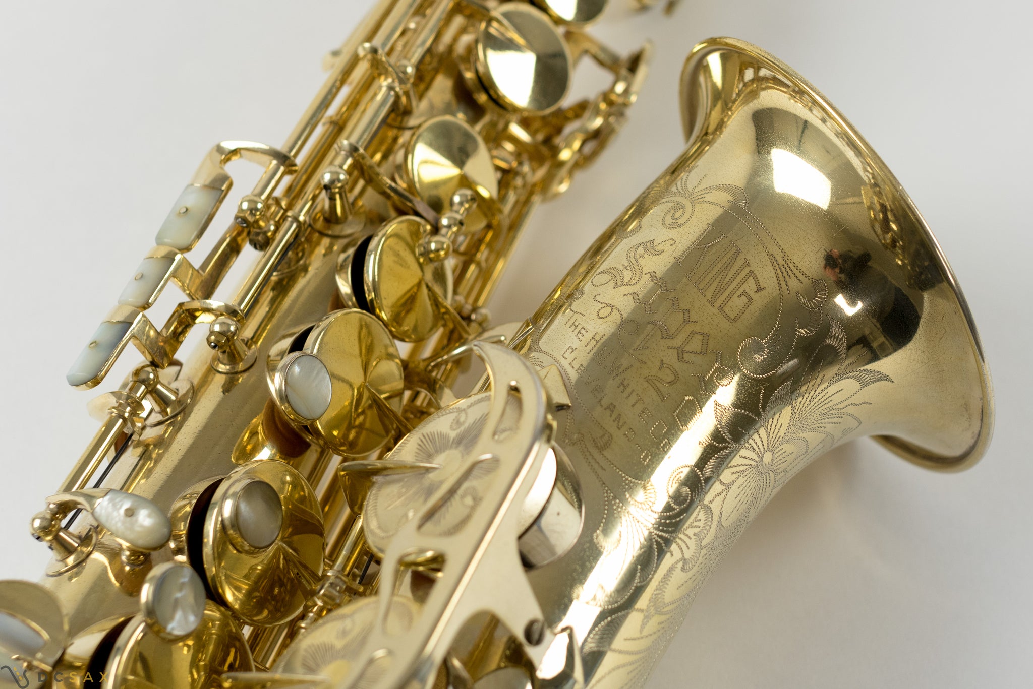 Gold Plated King Super 20 Alto Saxophone, Full Pearls, 297,xxx, Charlie Parker S/N