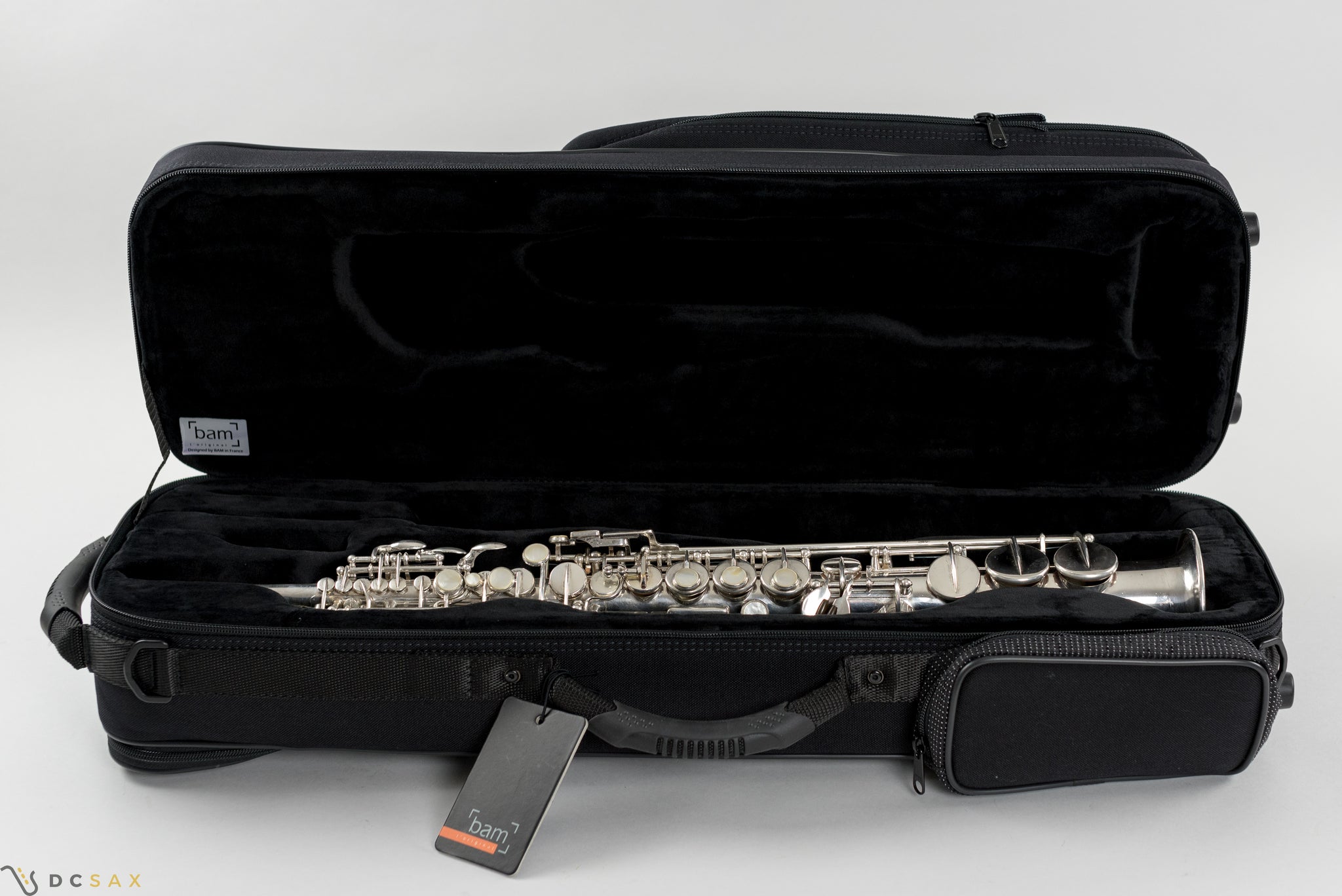86,xxx Selmer Mark VI Soprano Saxophone, 99% Original Silver Plated, High F#, Overhauled