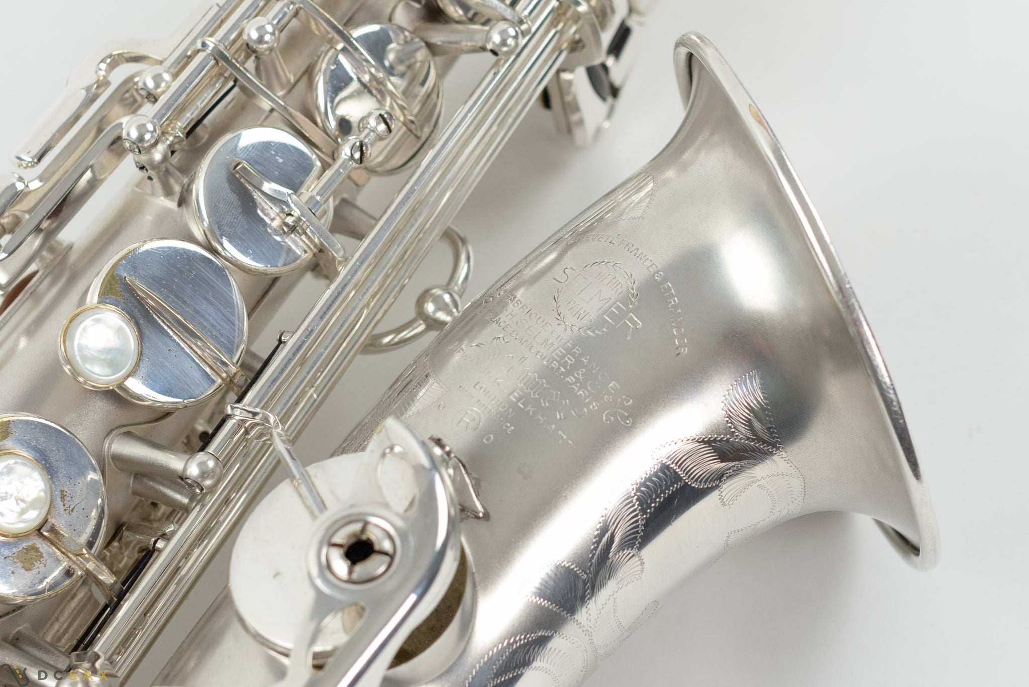 83,xxx Selmer Mark VI Alto Saxophone, 99% Original Satin Silver Plate, Medium Bow, Overhaul, WOW