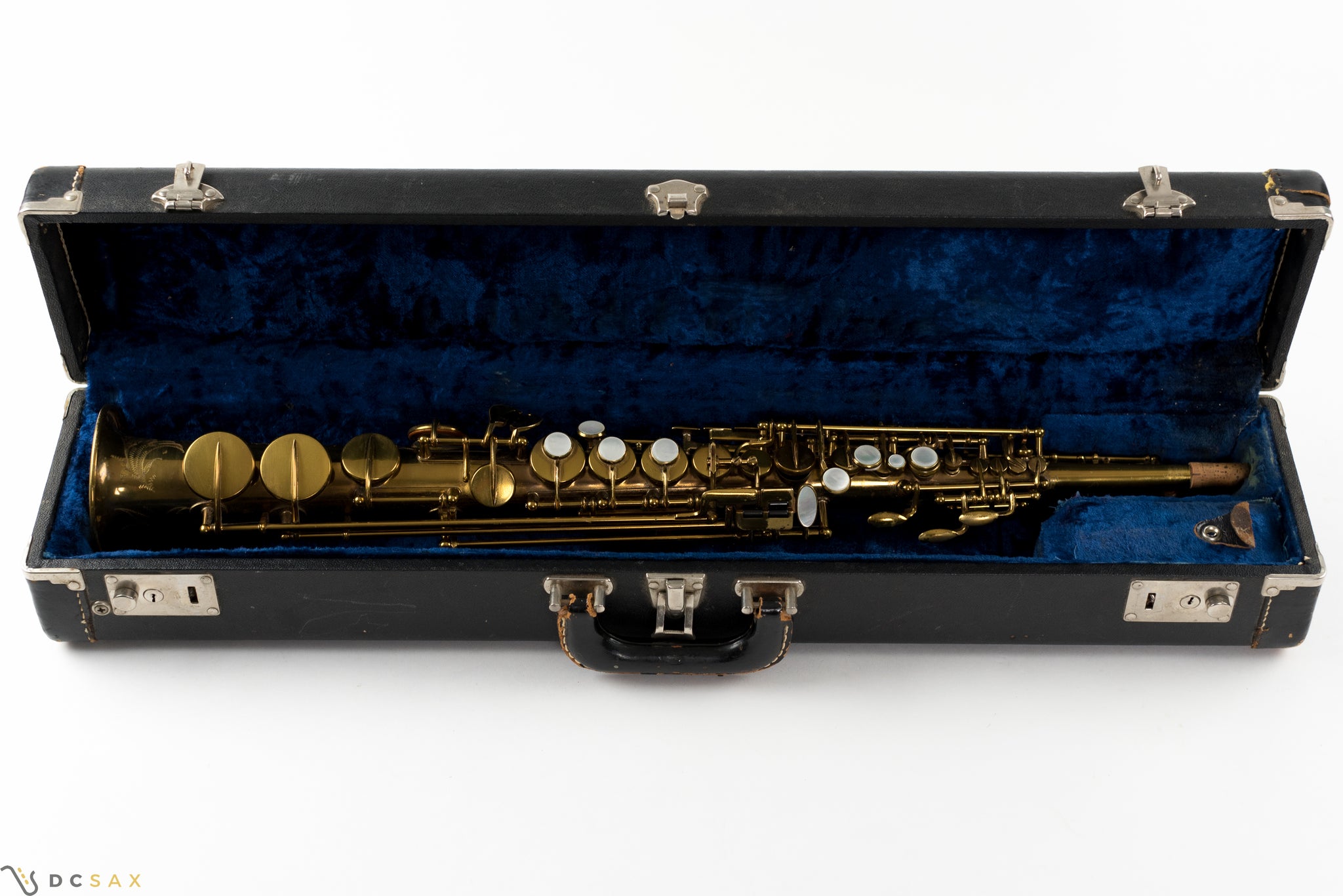 1958 79,xxx Selmer Mark VI Soprano Saxophone, American Engraved, 98% Original Lacuqer