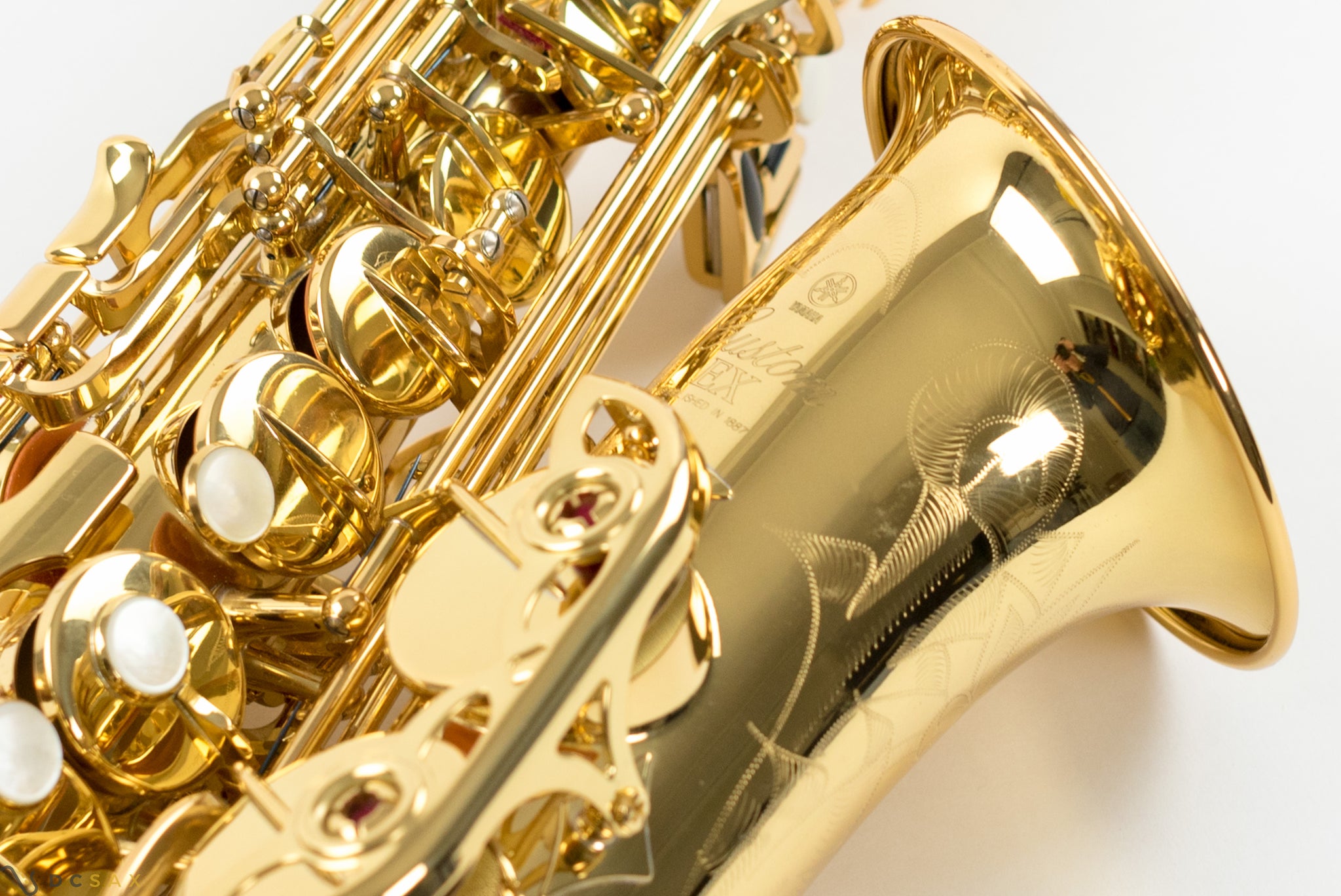 Yamaha Custom 875EX Alto Saxophone With Bam Cabine Case, V1 Neck