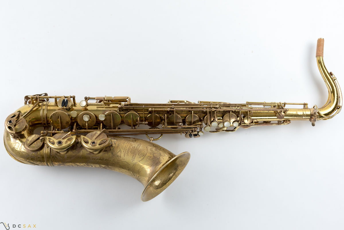 35,xxx番台 Selmer Super Balanced Action (SBA) テナーサックス、全タンポ交換済み、動画あり