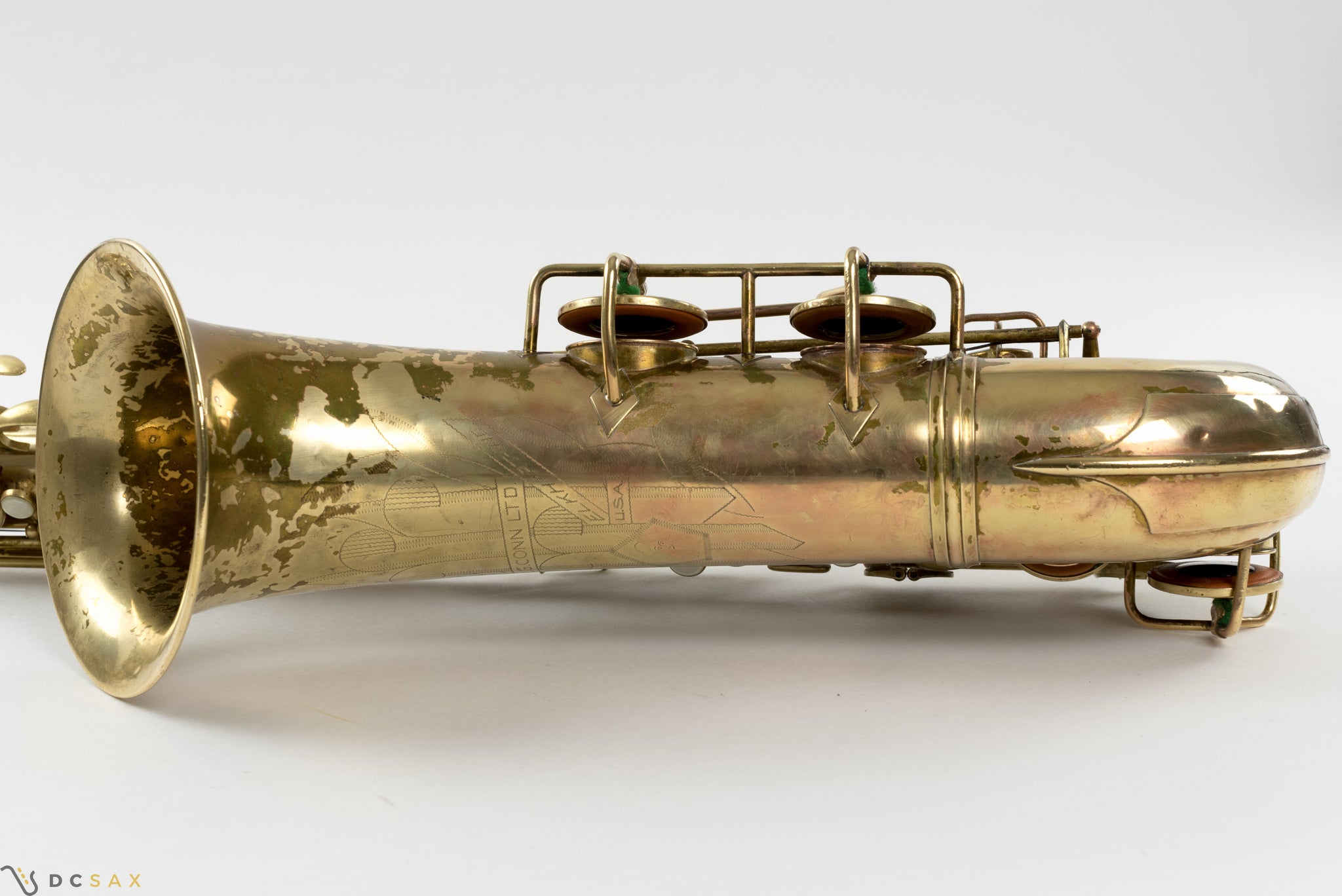 1941 Conn 10M Tenor Saxophone ORIGINAL LACQUER, ROLLED TONE HOLES