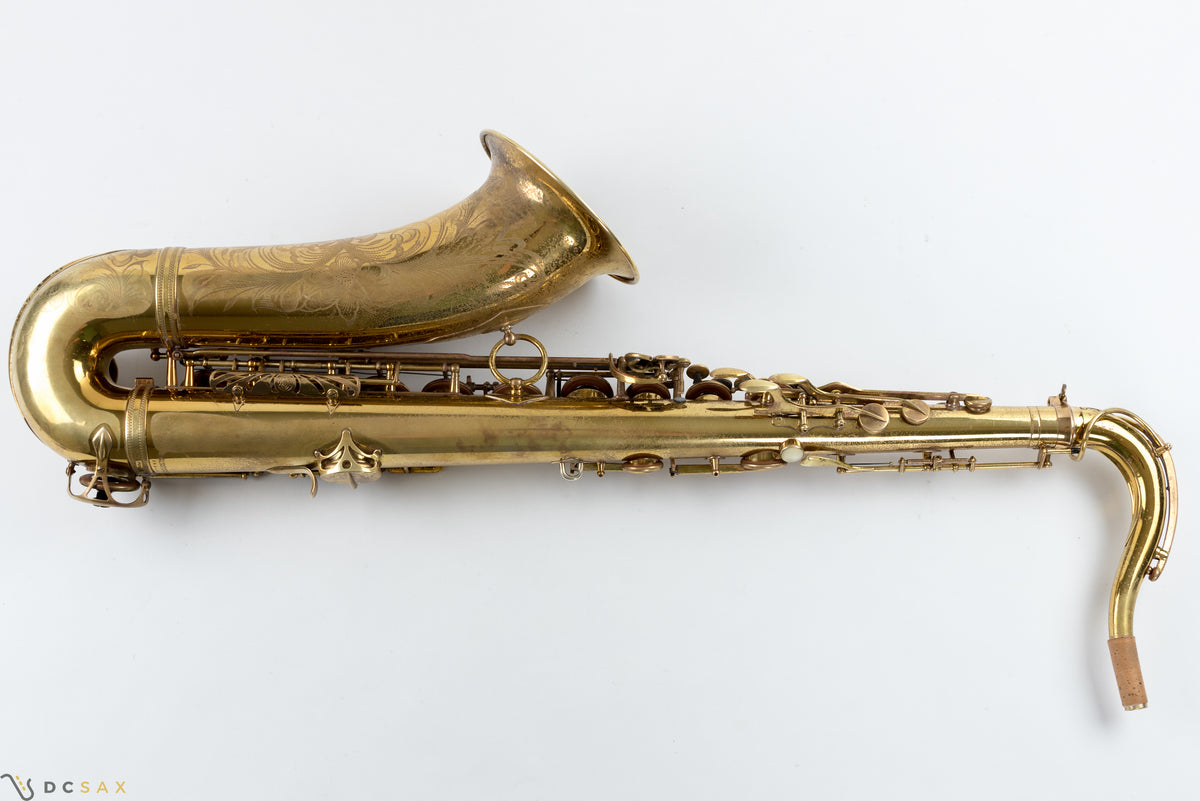 35,xxx番台 Selmer Super Balanced Action (SBA) テナーサックス、全タンポ交換済み、動画あり