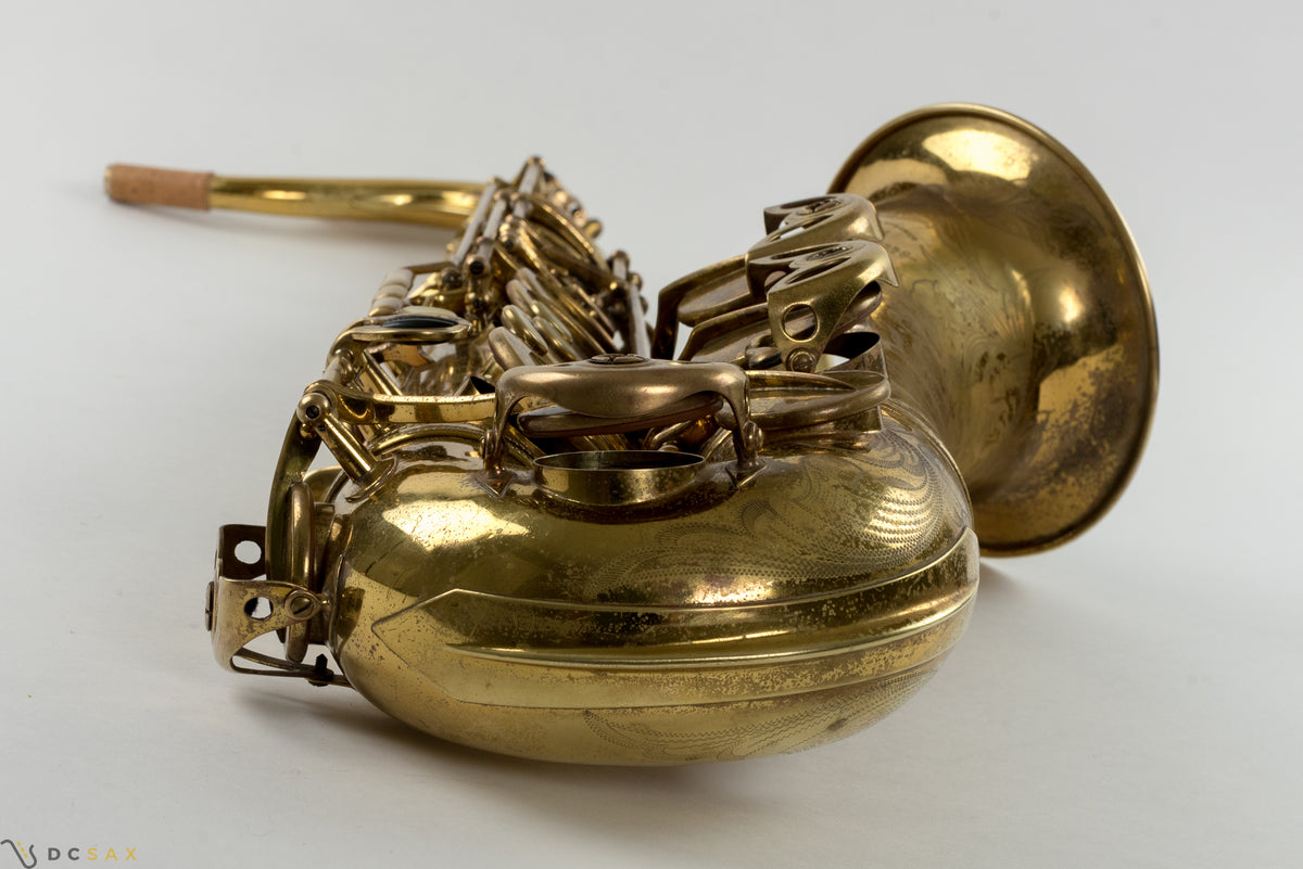 35,xxx番台 Selmer Super Balanced Action (SBA) テナーサックス、全タンポ交換済み、動画あり