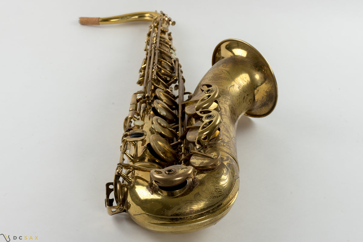 35,xxx番台 Selmer Super Balanced Action (SBA) テナーサックス、全タンポ交換済み、動画あり