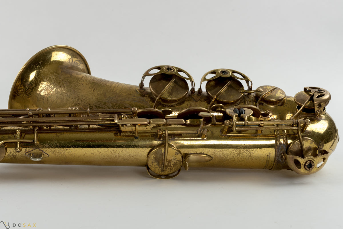 35,xxx番台 Selmer Super Balanced Action (SBA) テナーサックス、全タンポ交換済み、動画あり