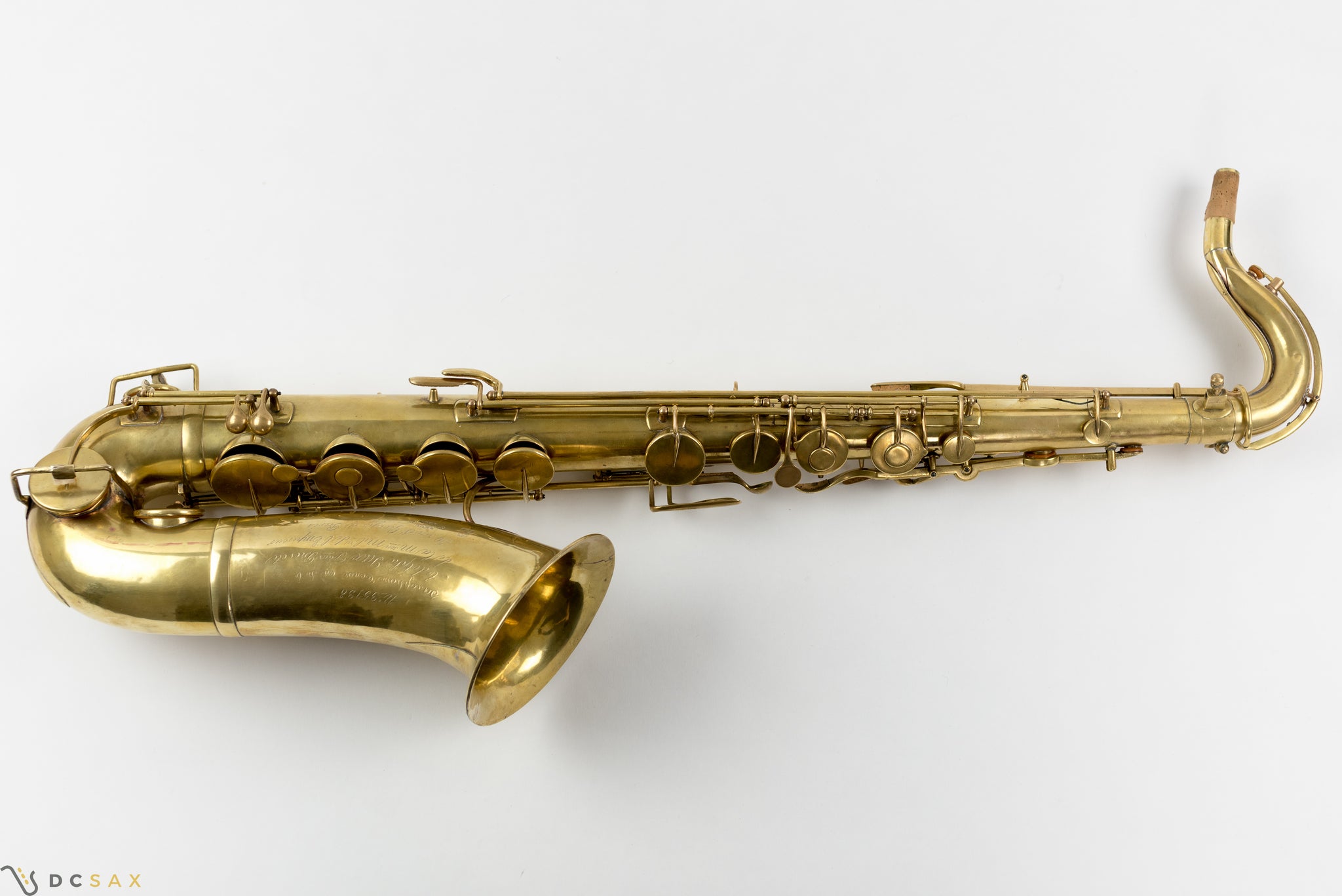 1870 Adolphe Sax Tenor Saxophone, Video Demo