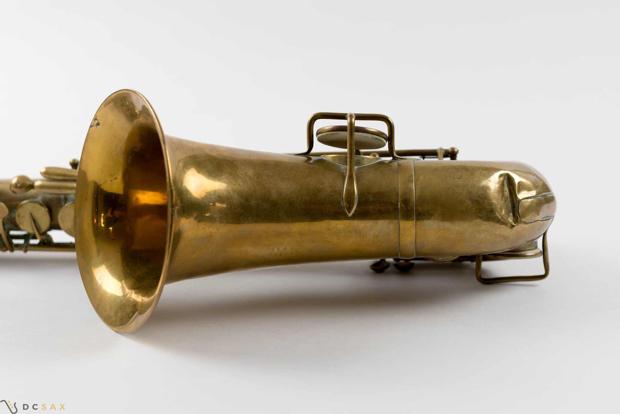 1861 Adolphe Sax Alto Saxophone, Early Big Bell Version