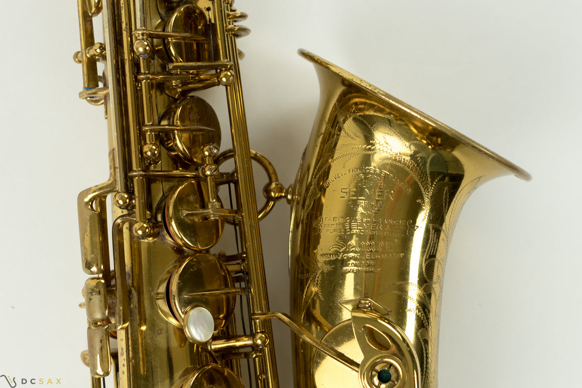 1954 55,xxx Selmer Mark VI Alto Saxophone, DOUBLE S NECK, Fresh Overhaul