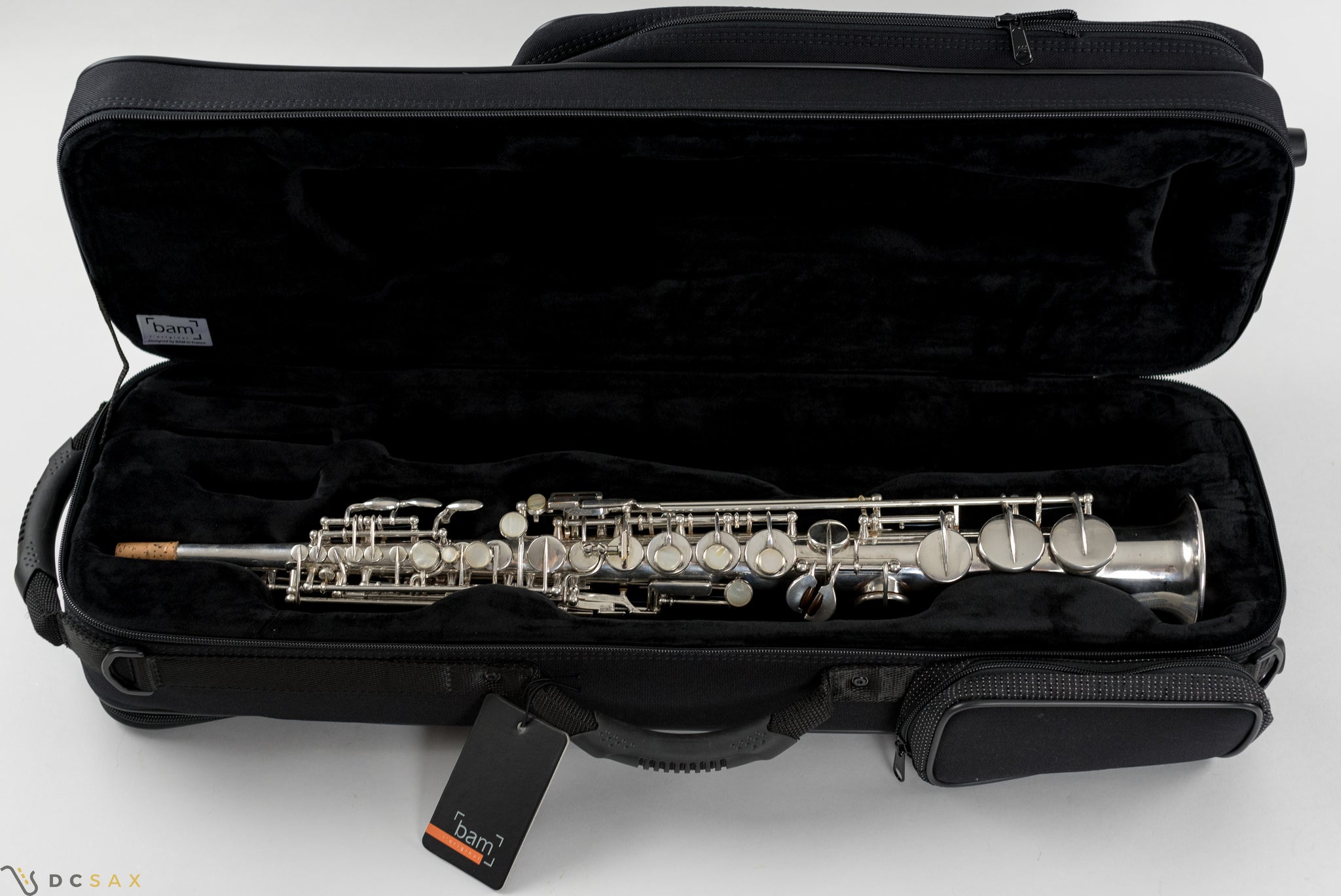 86,xxx Selmer Mark VI Soprano Saxophone, 99% Original Silver Plated, High F#, Overhauled