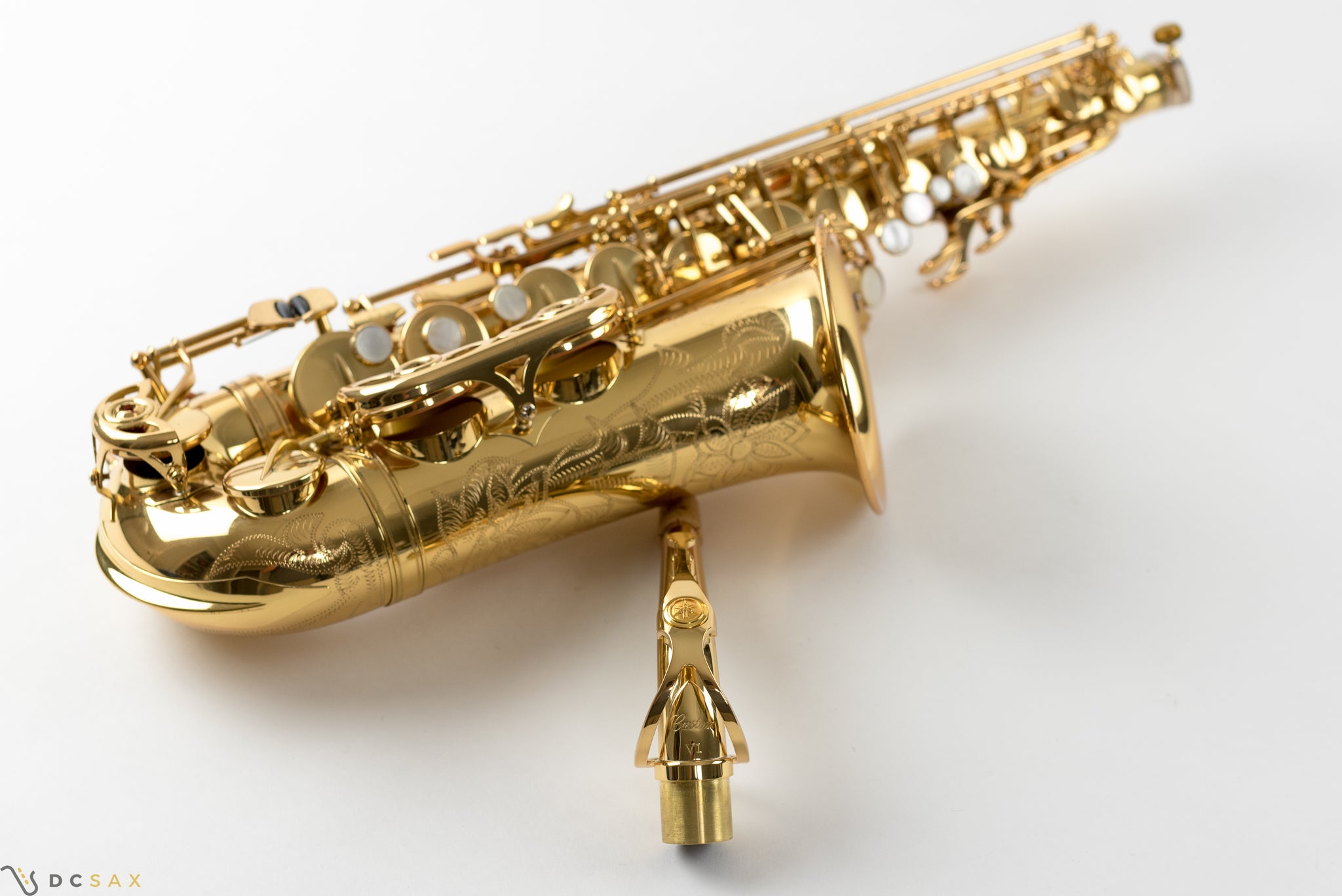 Yamaha Custom 875EX Alto Saxophone, V1 Neck, Just Serviced