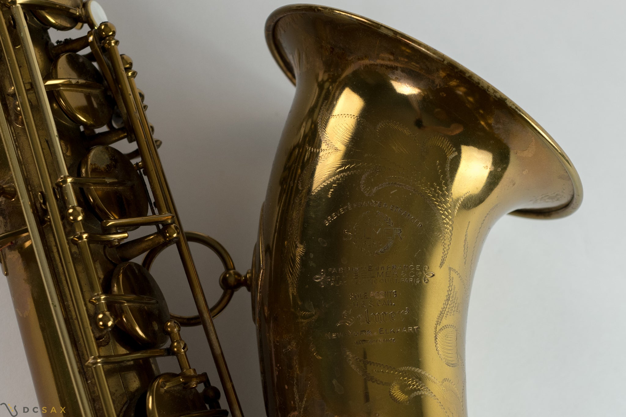 53,xxx Selmer Super Balanced Action SBA Tenor Saxophone, 97% Original Lacquer