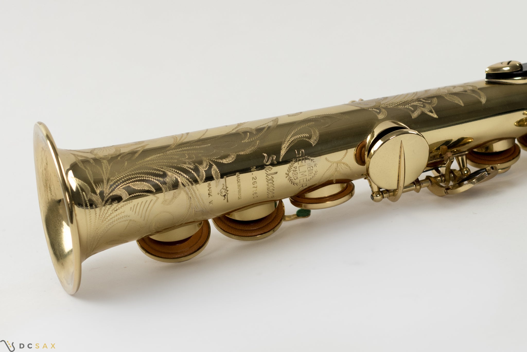 267,xxx Selmer Mark VI Soprano Saxophone, High F#, AMERICAN ENGRAVED