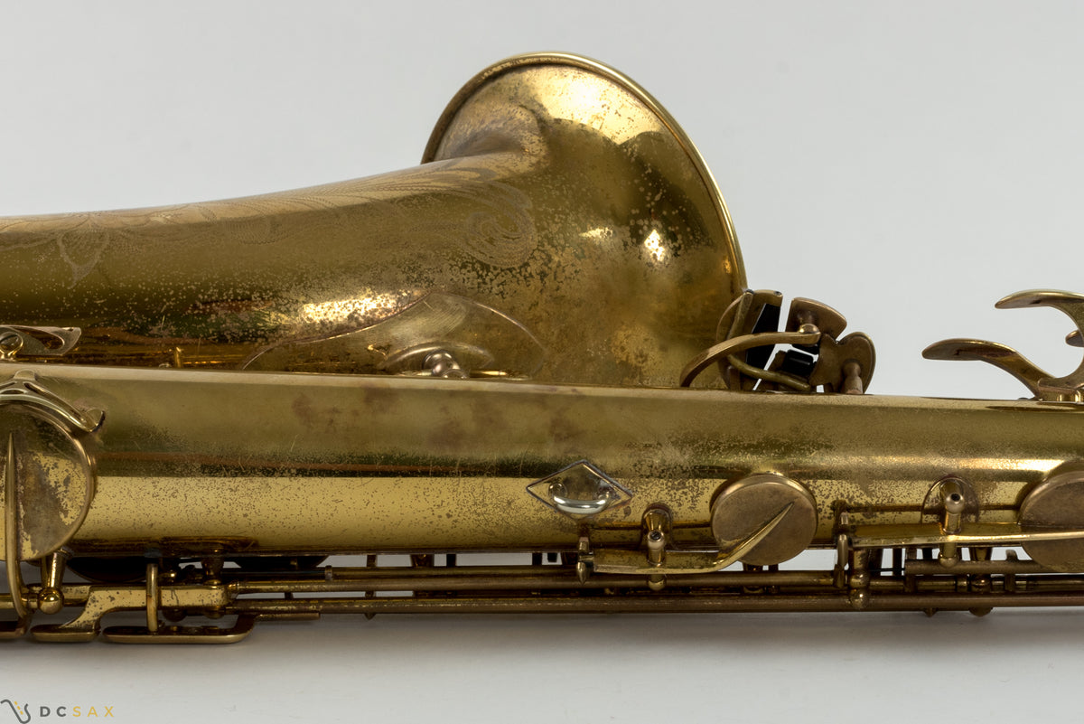 35,xxx番台 Selmer Super Balanced Action (SBA) テナーサックス、全タンポ交換済み、動画あり