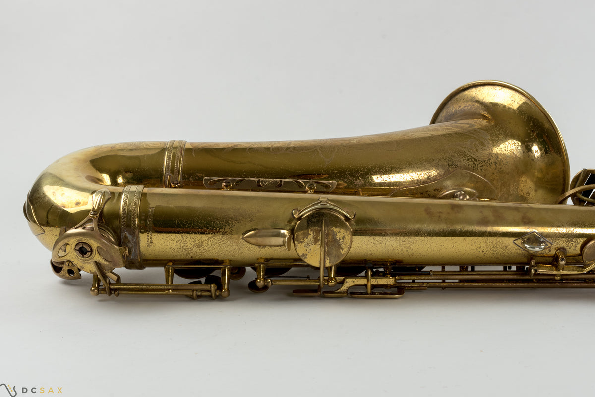 35,xxx番台 Selmer Super Balanced Action (SBA) テナーサックス、全タンポ交換済み、動画あり