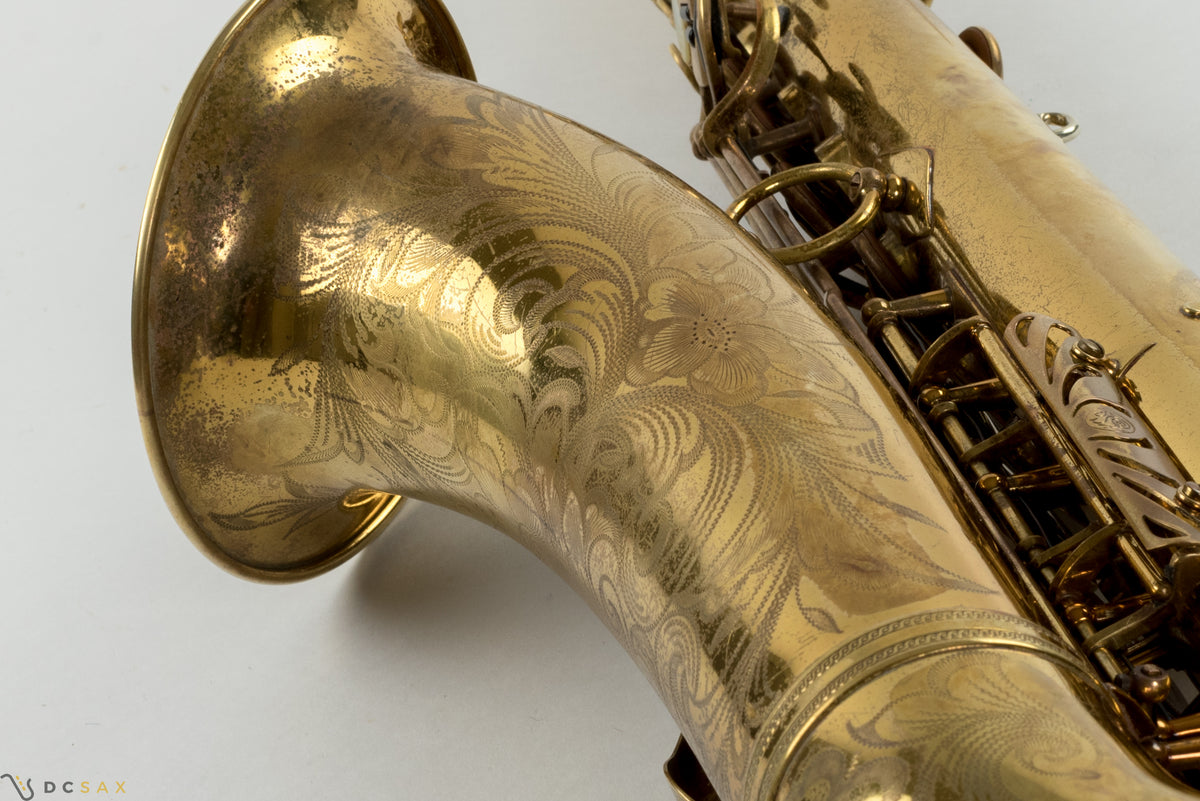 35,xxx番台 Selmer Super Balanced Action (SBA) テナーサックス、全タンポ交換済み、動画あり