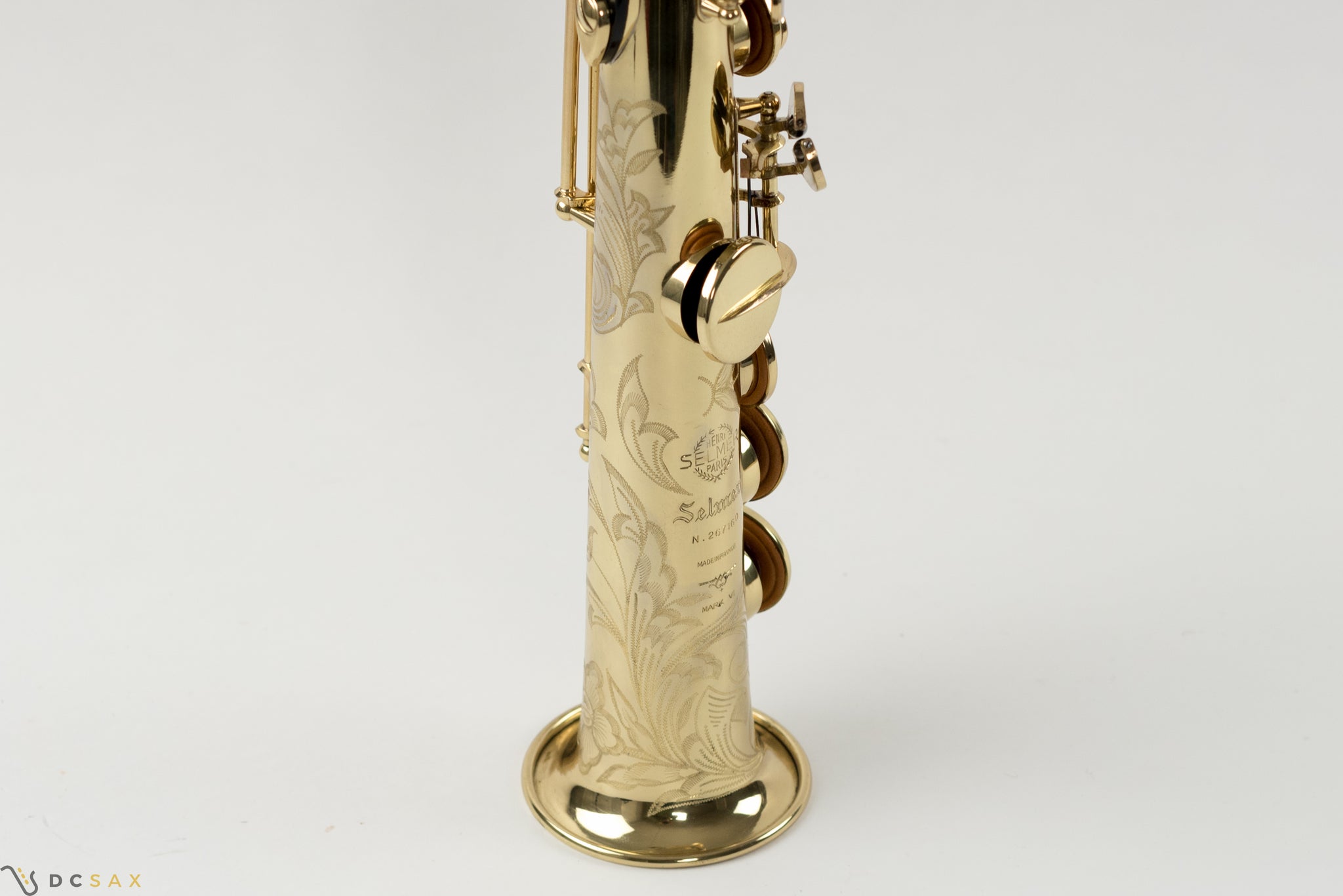 267,xxx Selmer Mark VI Soprano Saxophone, High F#, AMERICAN ENGRAVED