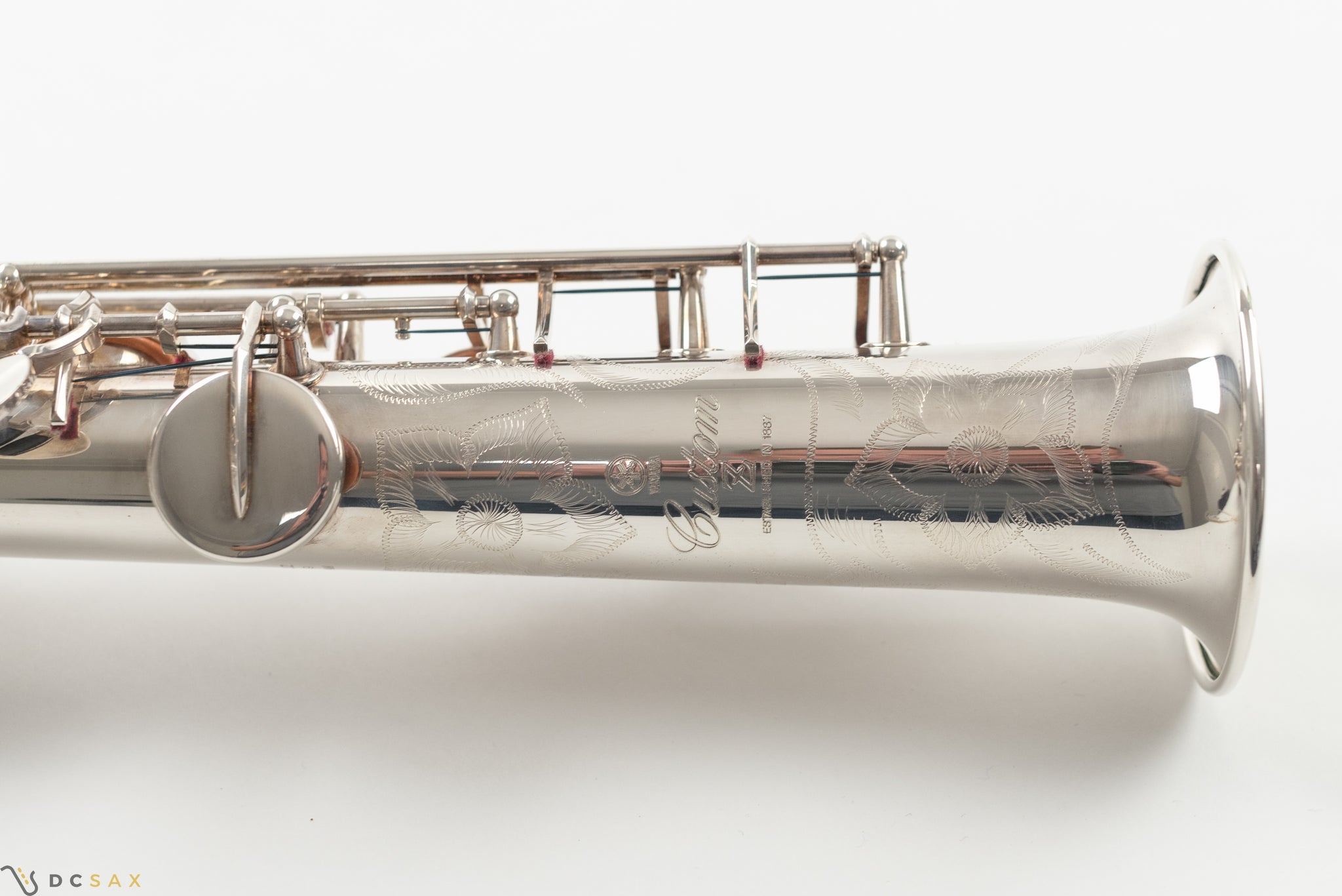 Yamaha Custom 82Z Soprano Saxophone, Silver Plated