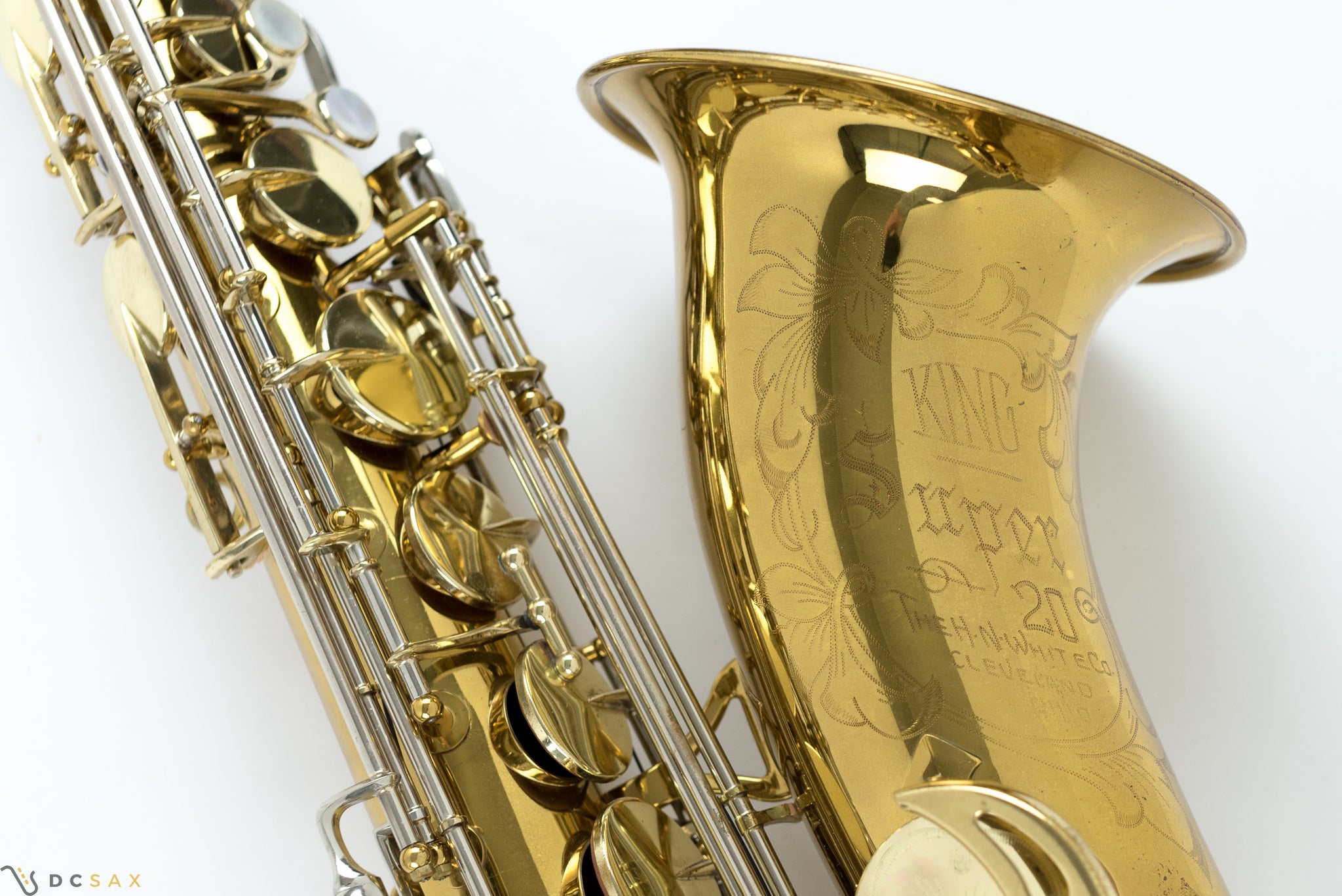 King Super 20 Tenor Saxophone, 99%+ Original Lacquer, Cleveland Era, Video