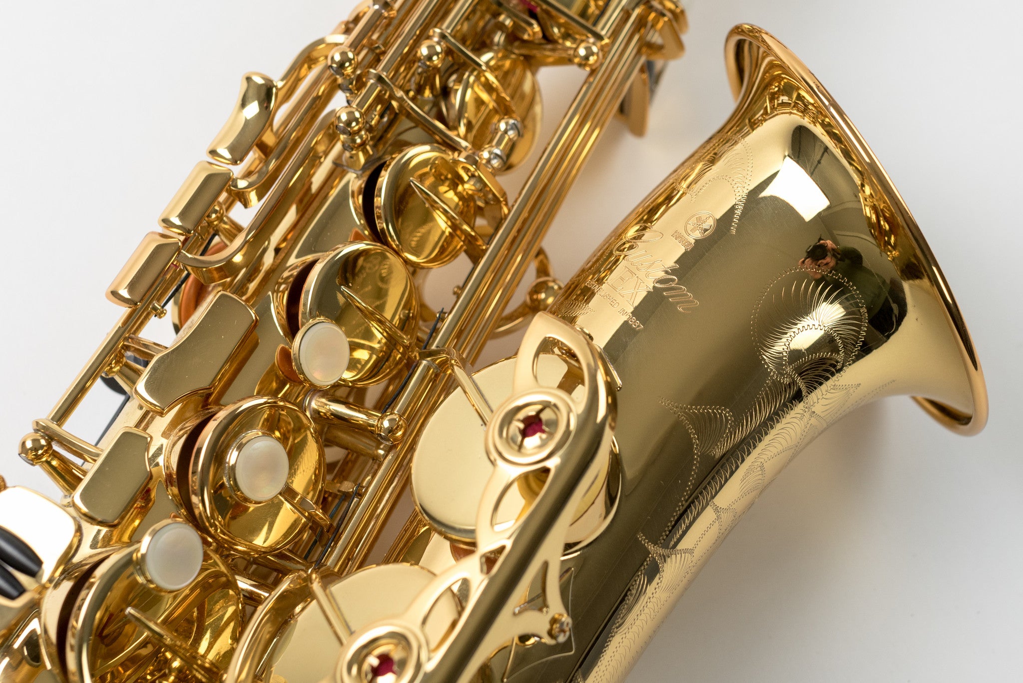 Yamaha Custom YAS-875EX Alto Saxophone, Near Mint, V1 neck