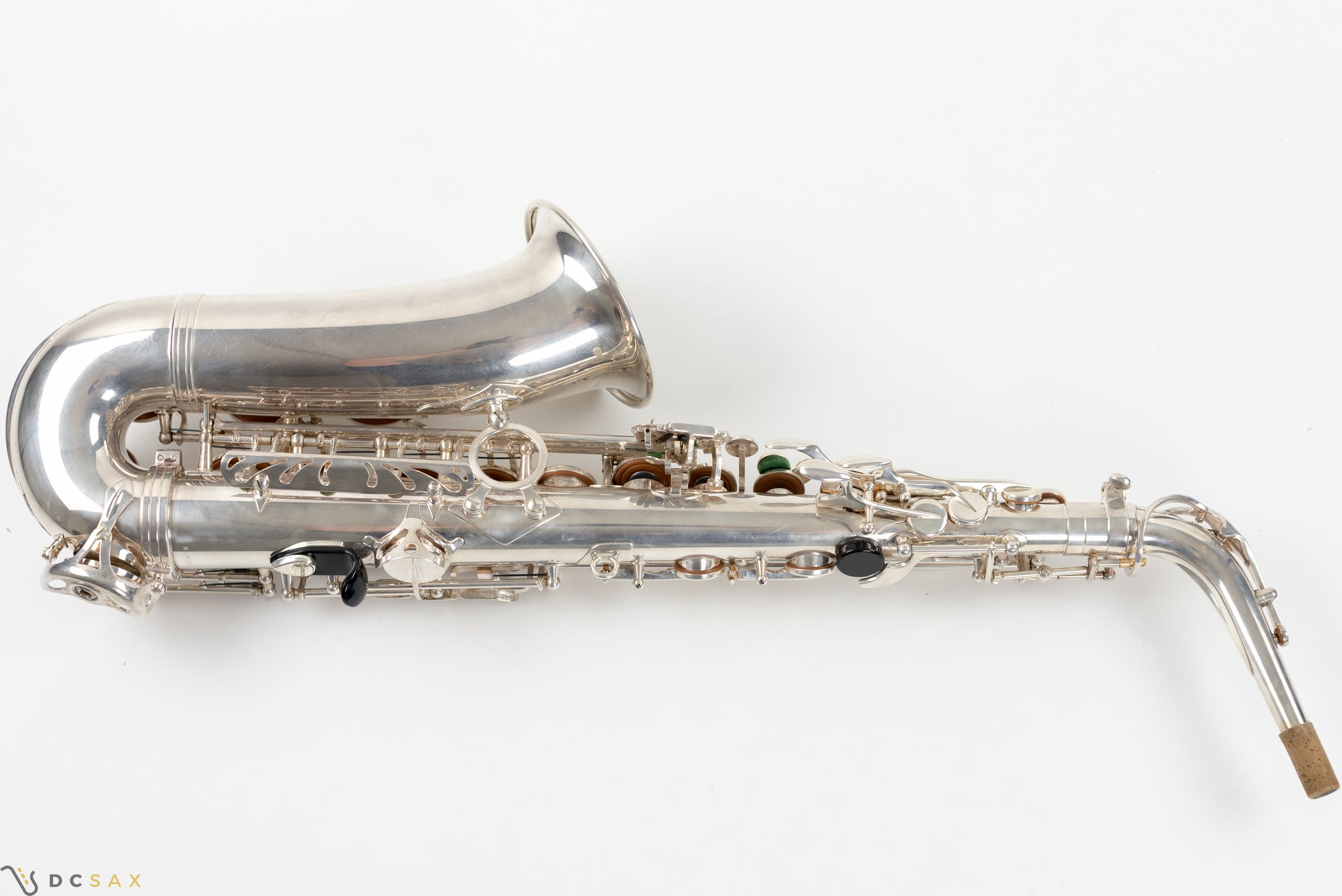 Selmer Super Action Series II Alto Saxophone, Silver Plated, Near Mint