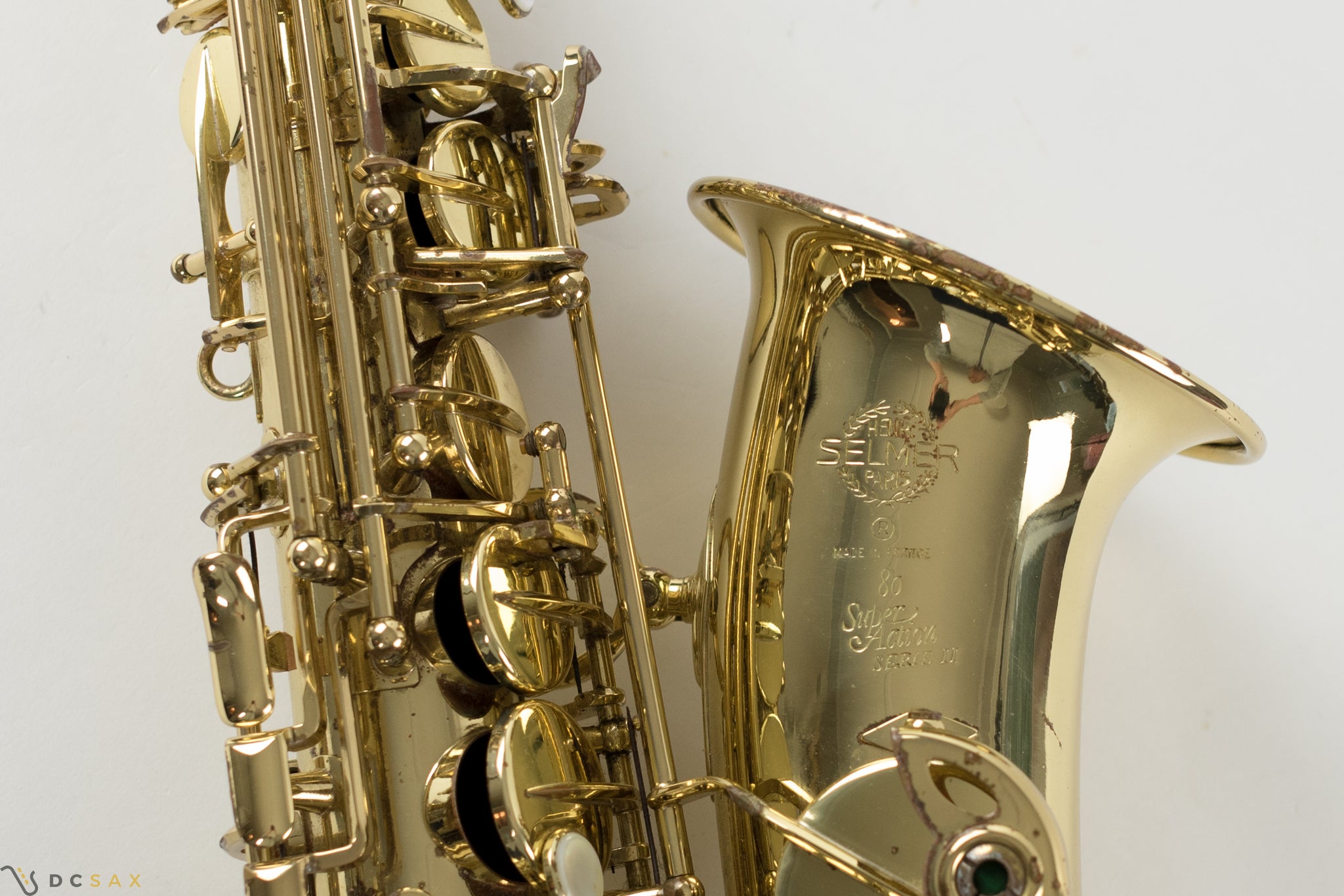 Selmer Super Action Series II Alto Saxophone, Just Serviced