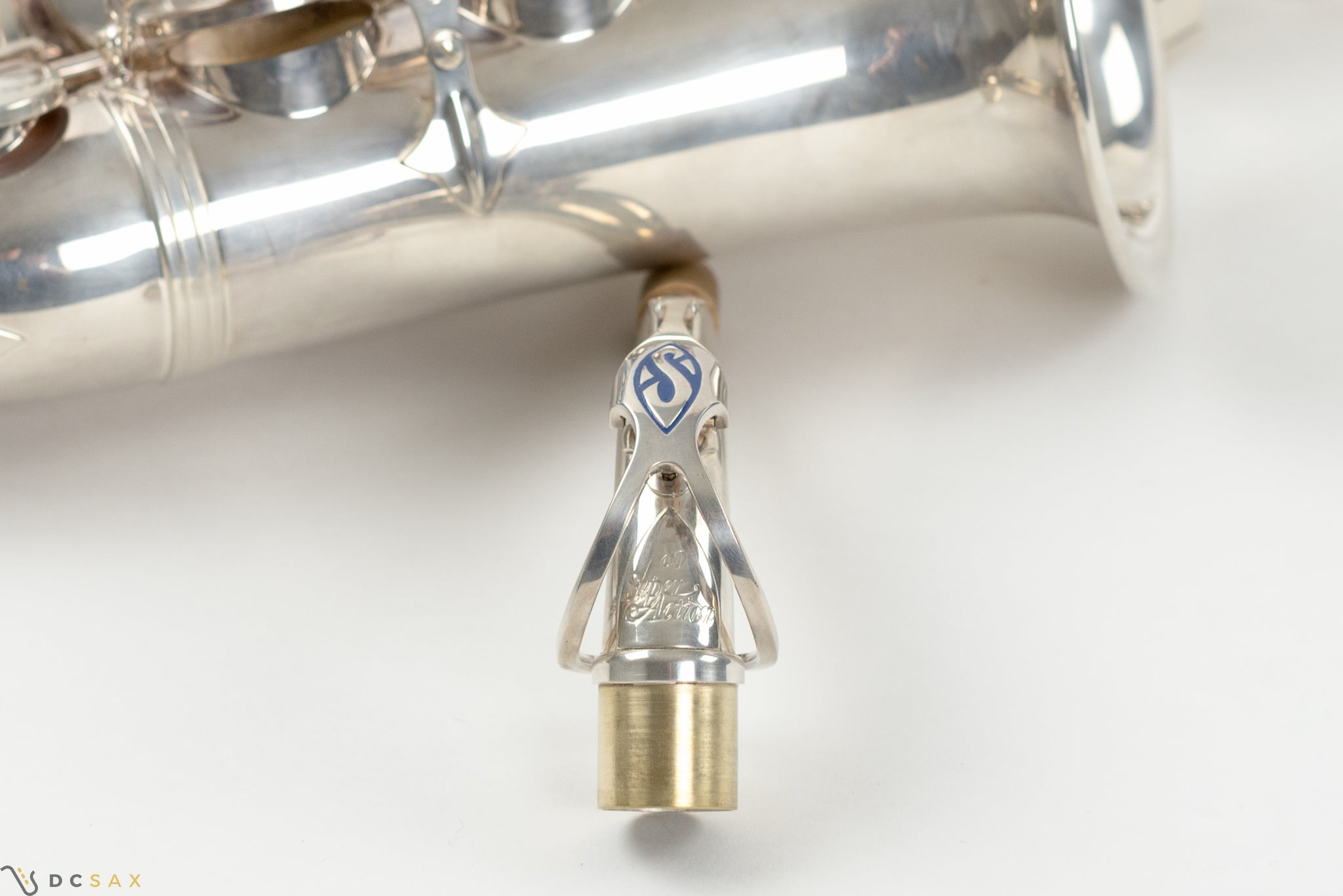 Selmer Super Action Series II Alto Saxophone, Silver Plated, Near Mint