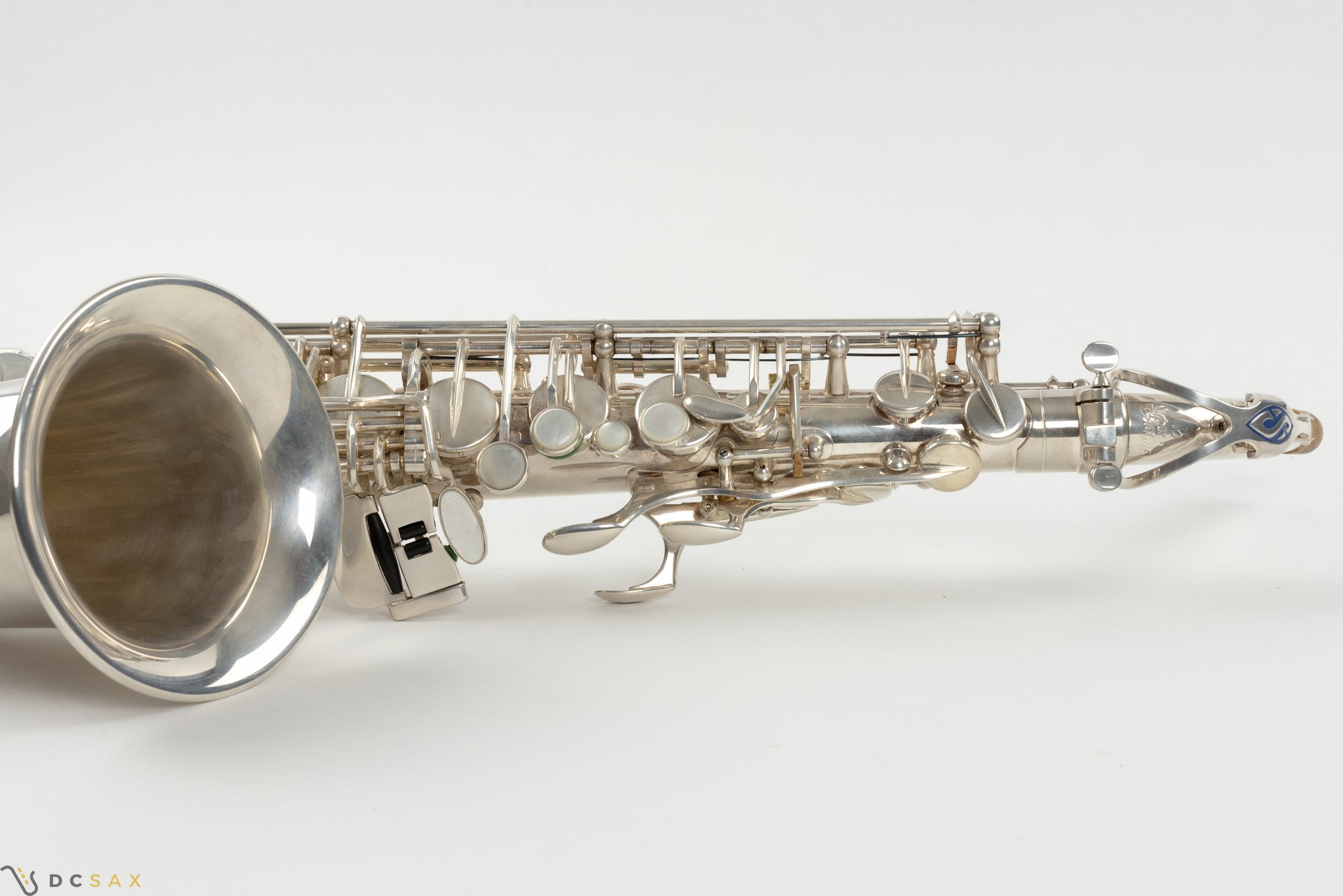 Selmer Super Action Series II Alto Saxophone, Silver Plated, Near Mint
