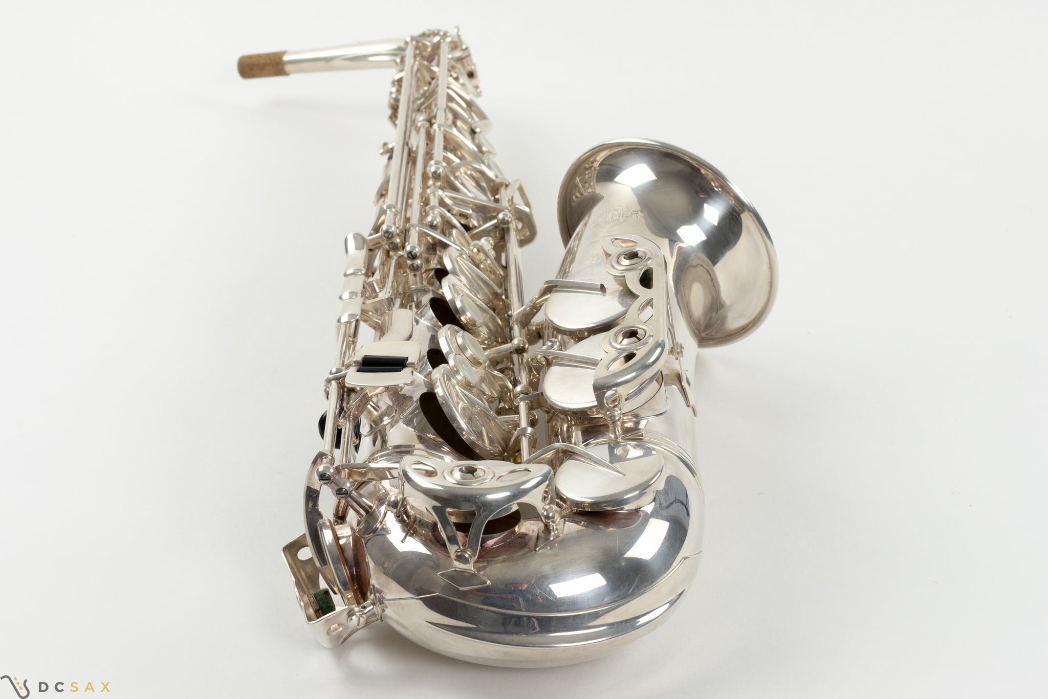 Selmer Super Action Series II Alto Saxophone, Silver Plated, Near Mint