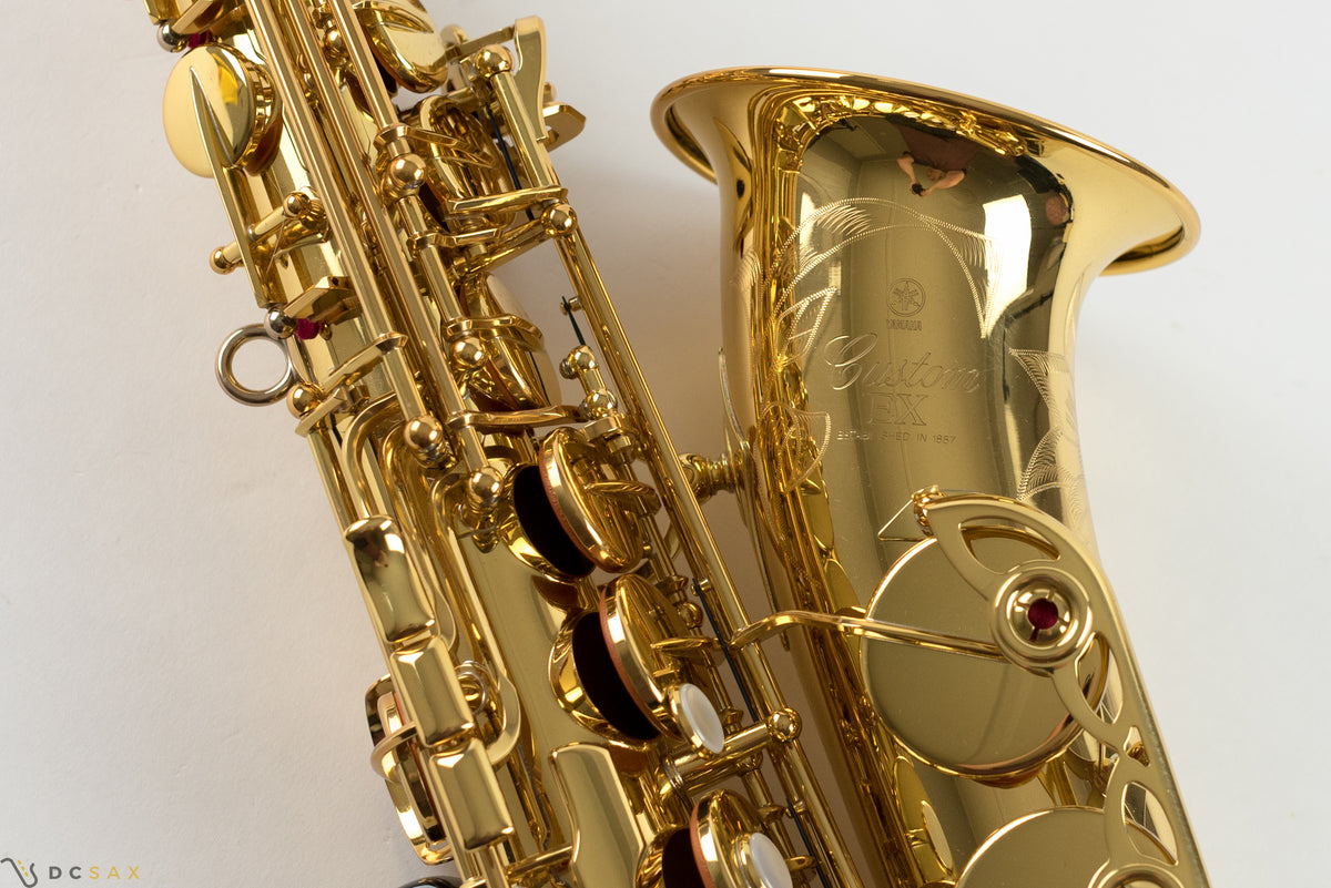 ヤマハ カスタム 875EXII アルトサックス、新品同様、整備済み