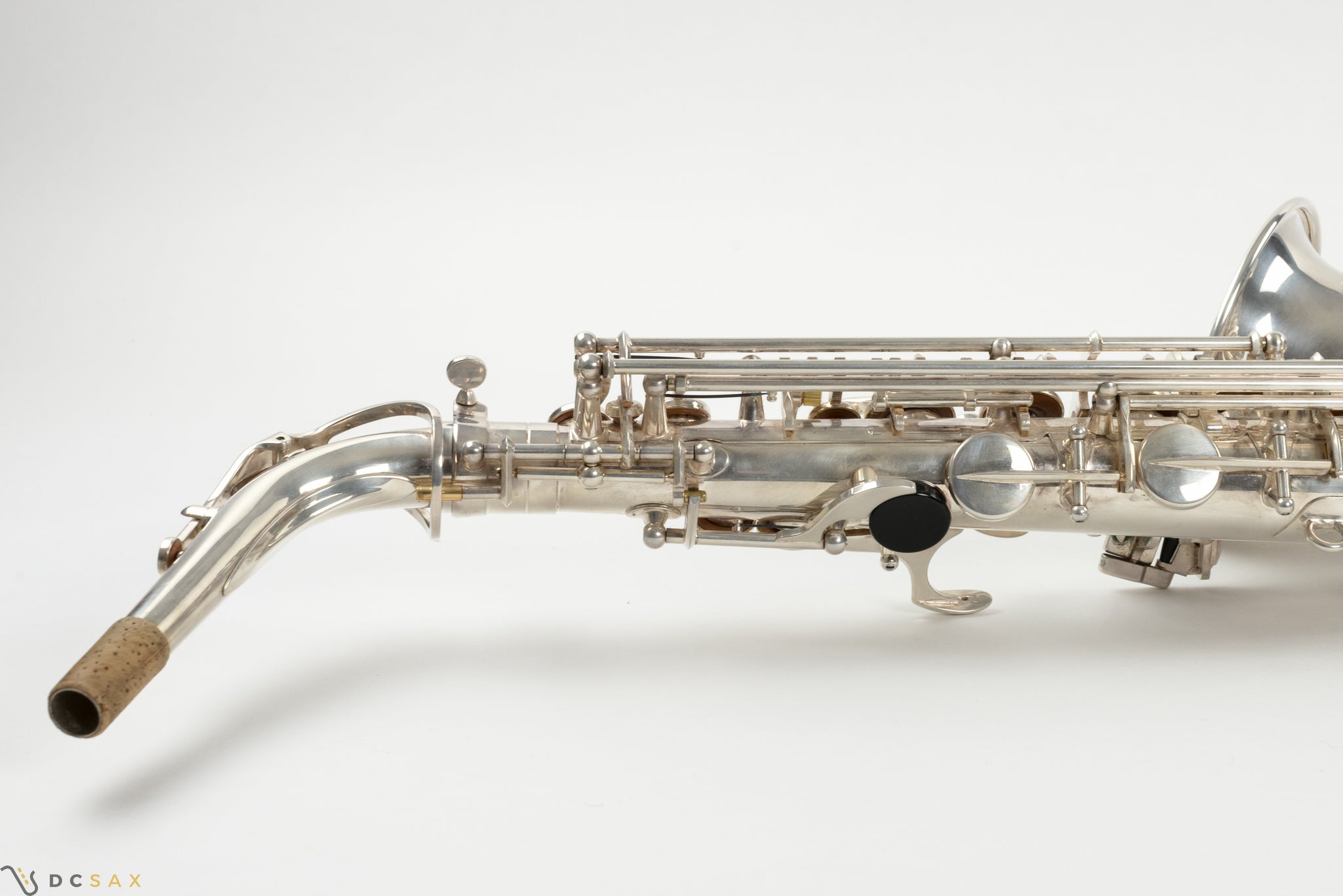 Selmer Super Action Series II Alto Saxophone, Silver Plated, Near Mint