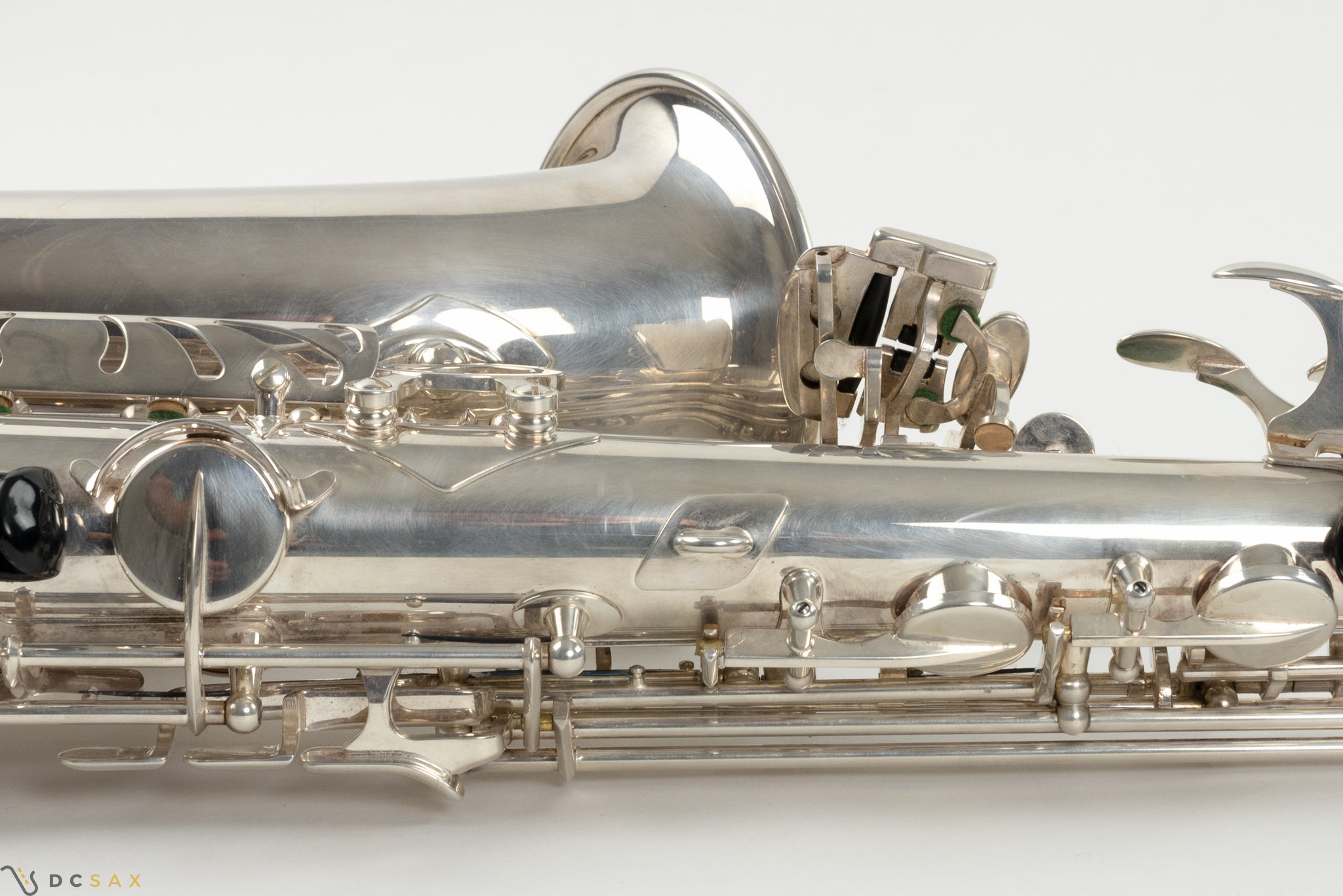 Selmer Super Action Series II Alto Saxophone, Silver Plated, Near Mint